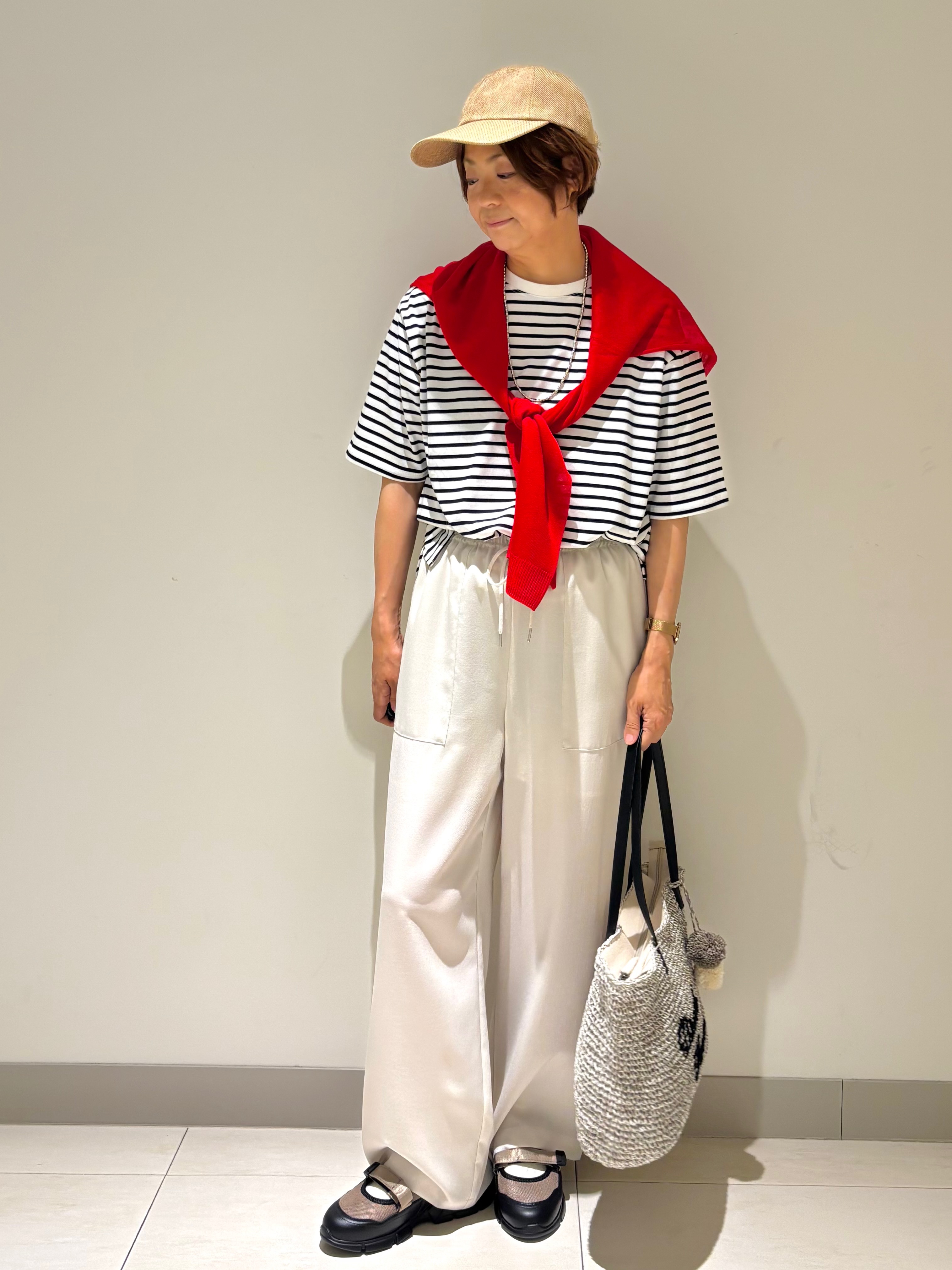Haruさんの「Dessin｜お守りカーディガン -ウォッシャブル-」を使ったコーディネート