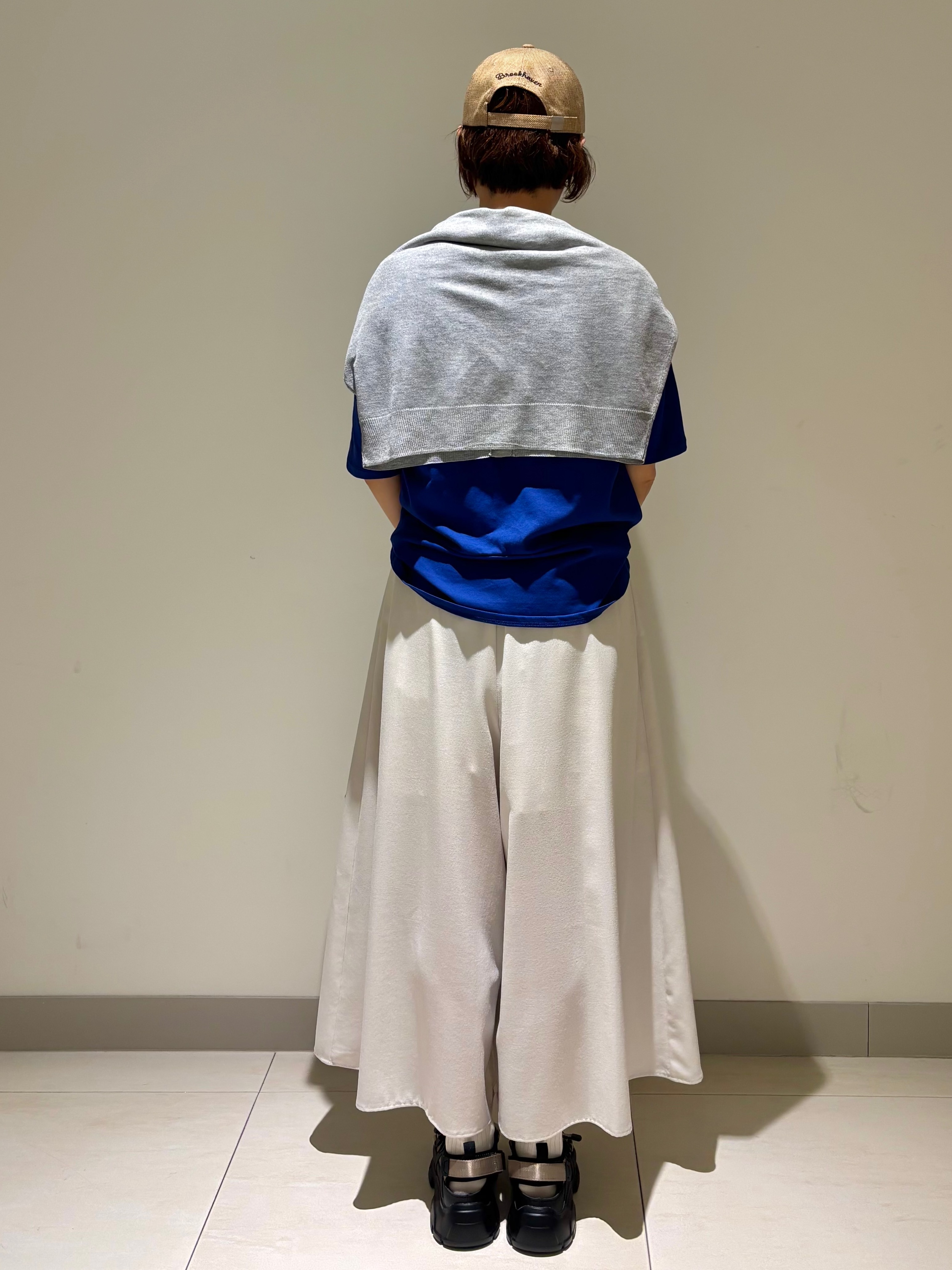 Haruさんの「Dessin｜【UVカット/接触冷感】プレーティングTシャツ」を使ったコーディネート