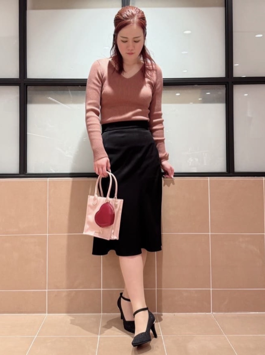 すみれさんの「ESPERANZA｜ハートショルダーバッグ」を使ったコーディネート