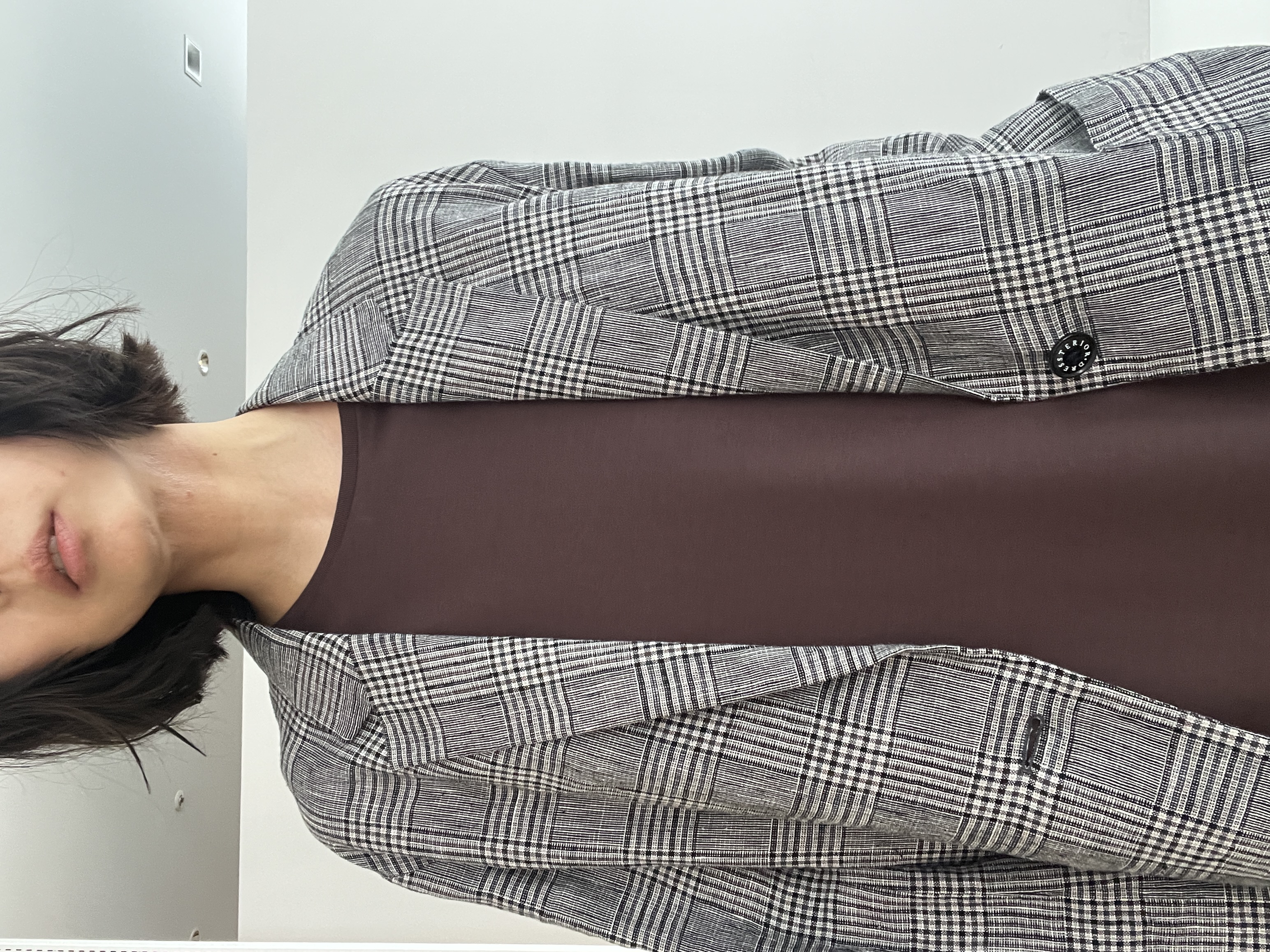 misaさんの「DRESSTERIOR｜【接触冷感／抗菌防臭／消臭/ウォッシャブル】アイスクリアコットン フレンチスリーブワンピース」を使ったコーディネート