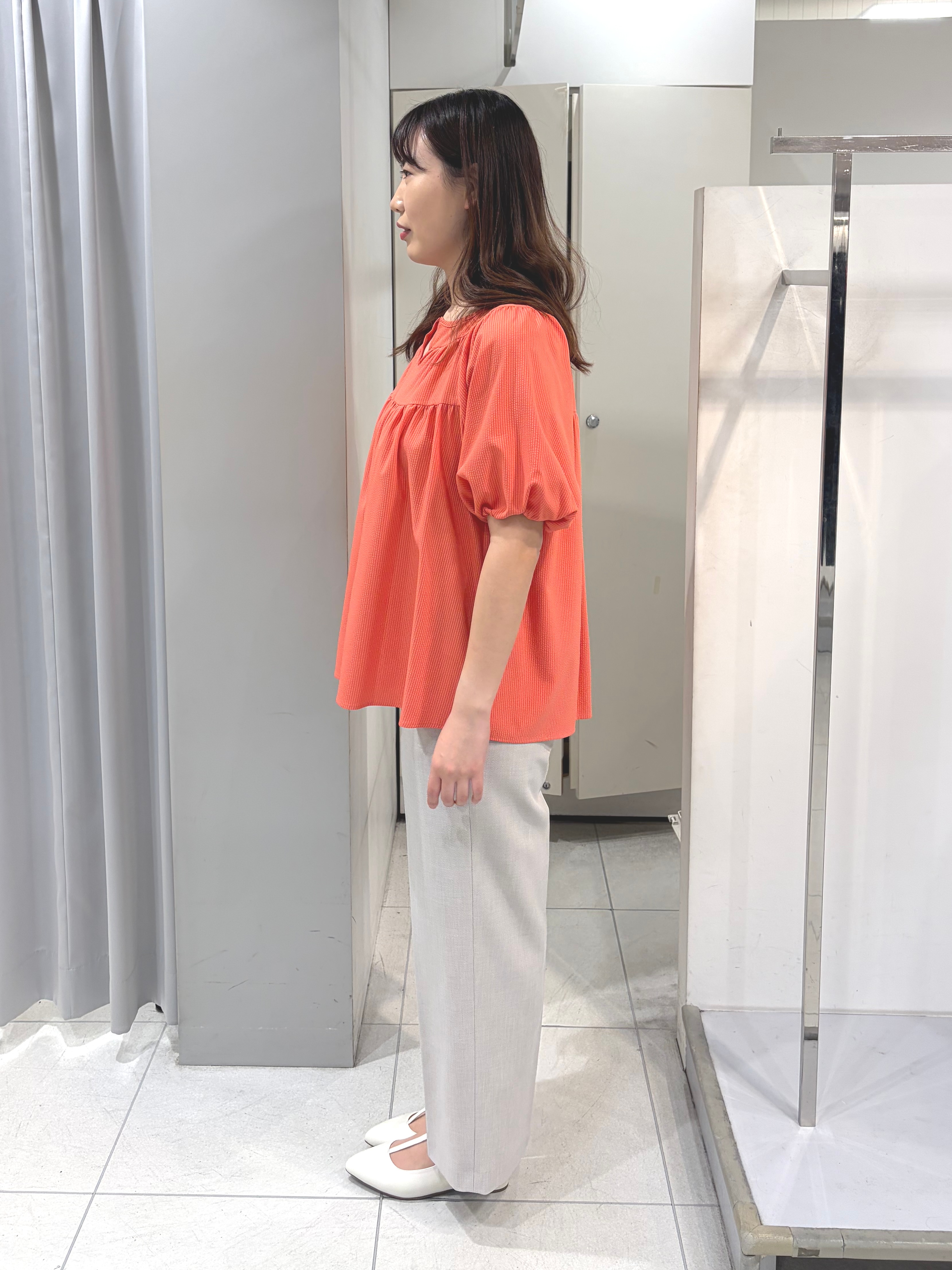 AZUSAさんの「Reflect｜ギャザーデザインブラウス」を使ったコーディネート