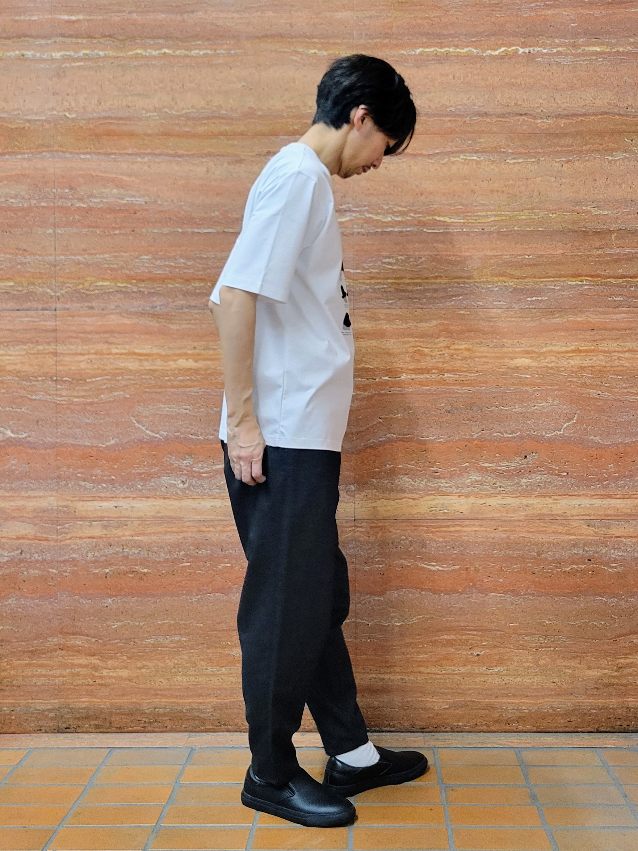 piroyaさんの「TAKEO KIKUCHI｜【BOWLER HAT LABEL】クールデオドラントジャージ ハットスタイルス 半袖Tシャツ」を使ったコーディネート