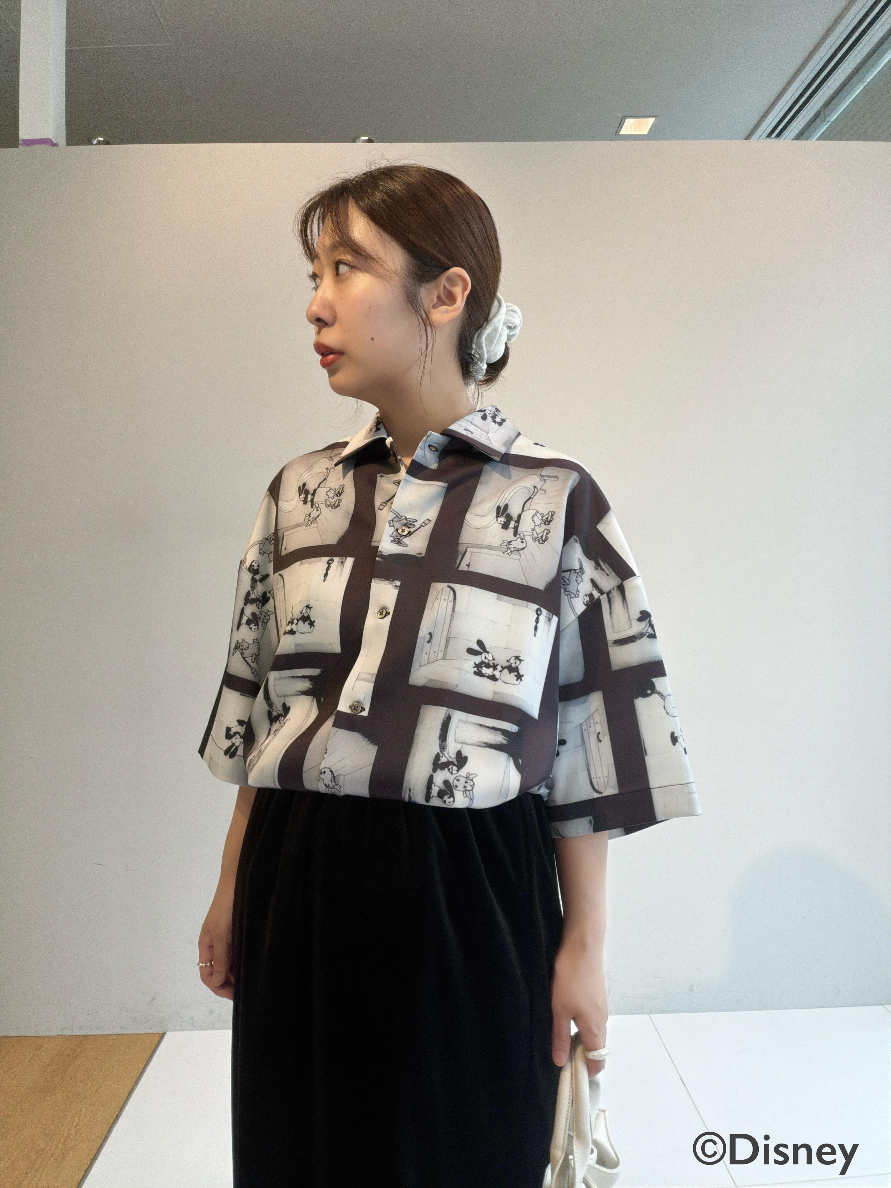 abeさんの「tk.TAKEO KIKUCHI｜Disney capsule collection 総柄シャツ」を使ったコーディネート