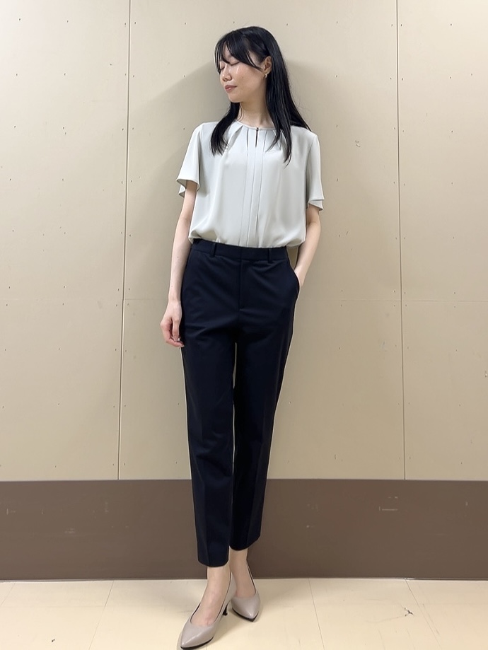 sechiさんの「UNTITLED｜【UV/接触冷感/スーツ】ジャージテーラードジャケット」を使ったコーディネート