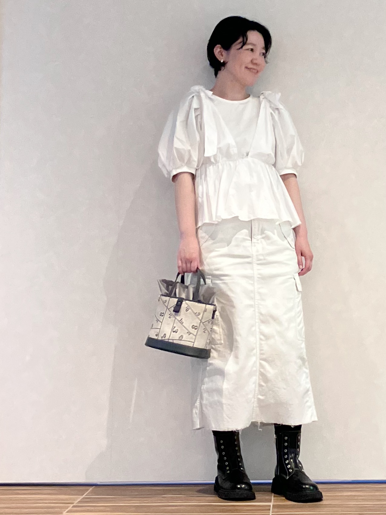 Cさんの「HIROKO HAYASHI｜SCIENZA（シェンツァ）2wayショルダーバッグ」を使ったコーディネート