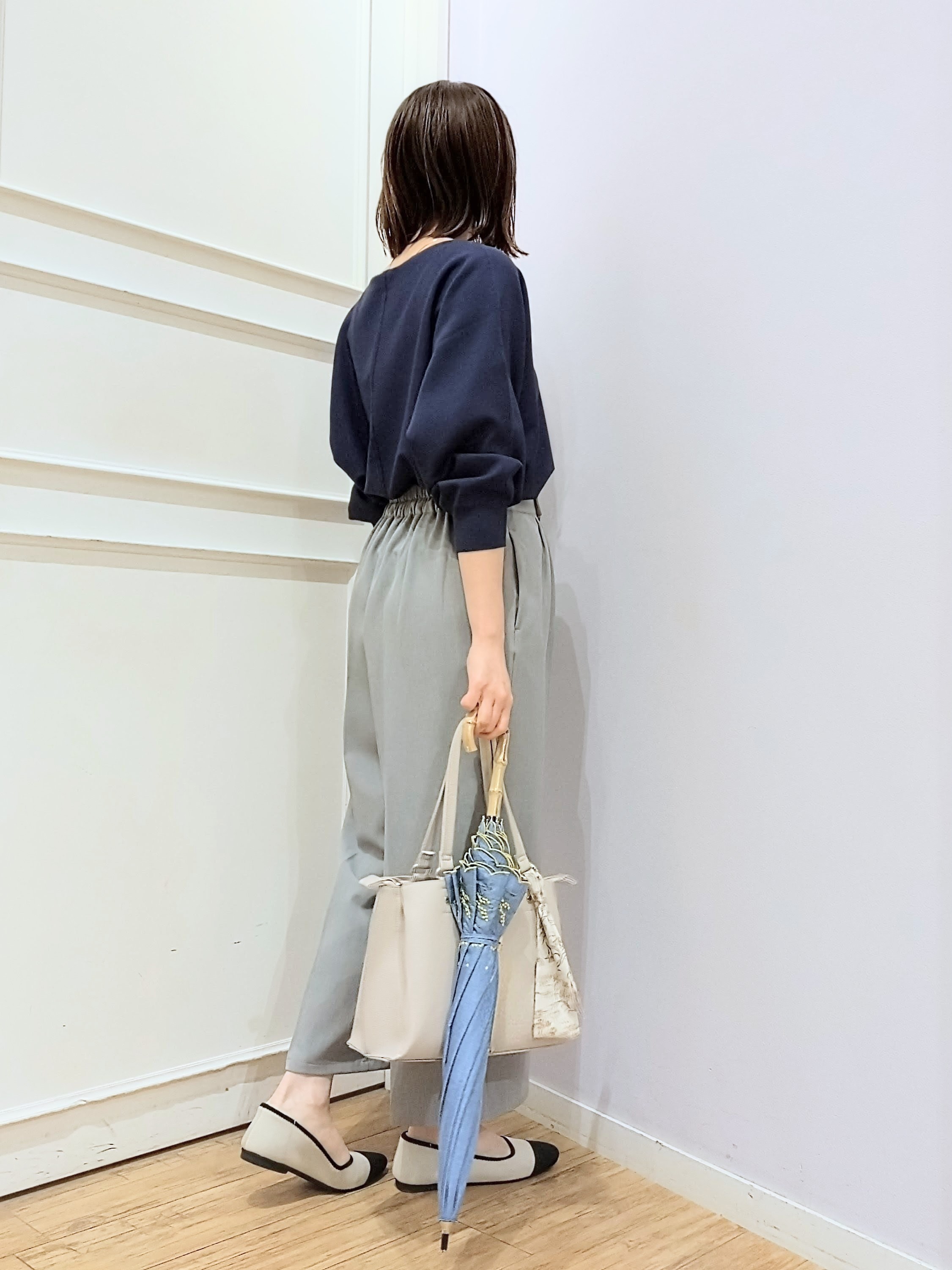 miomioさんの「SHOO･LA･RUE｜【軽量/2WAY】ふわっと軽いミニトートバッグ」を使ったコーディネート