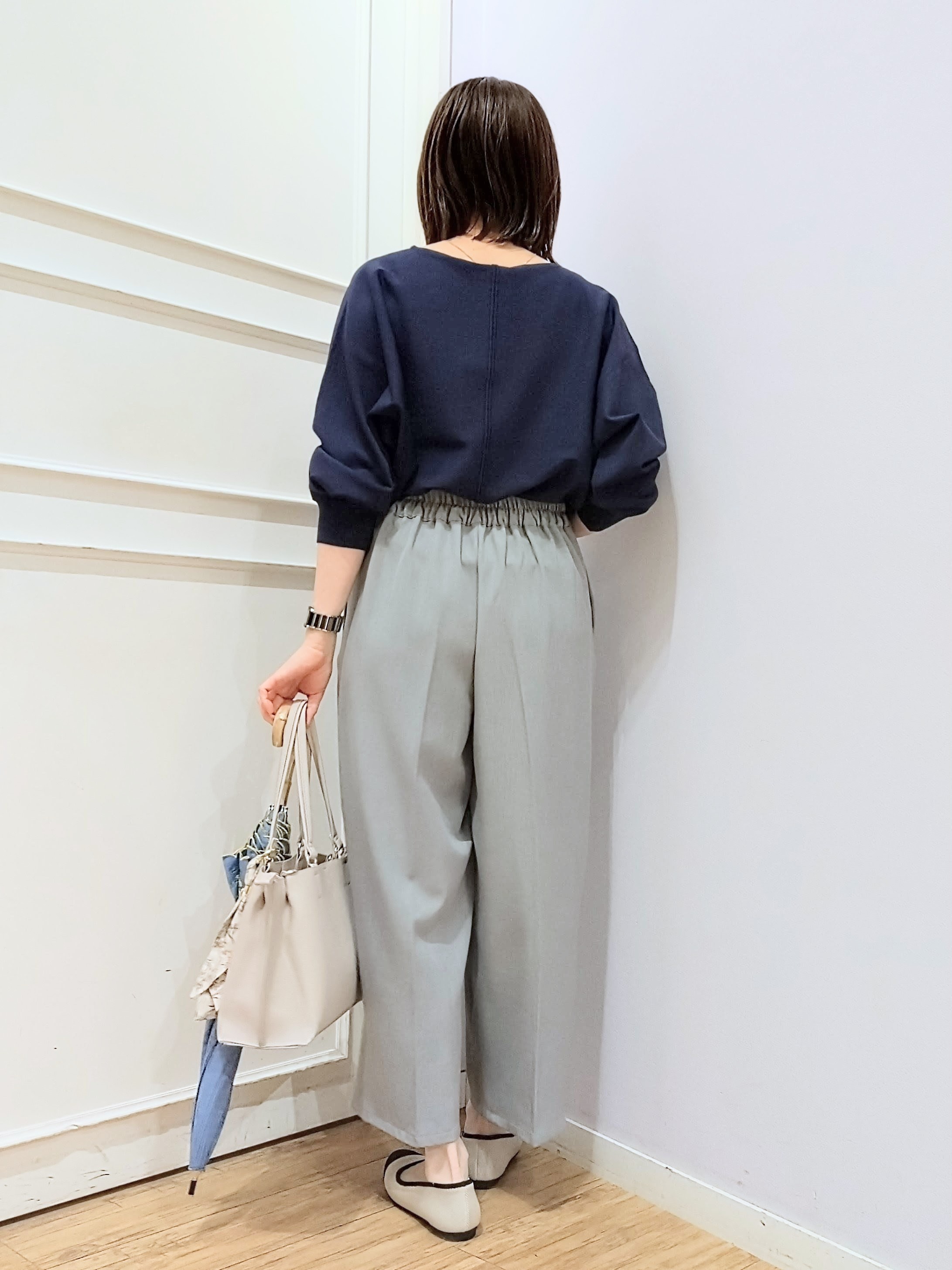 miomioさんの「SHOO･LA･RUE｜【軽量/2WAY】ふわっと軽いミニトートバッグ」を使ったコーディネート