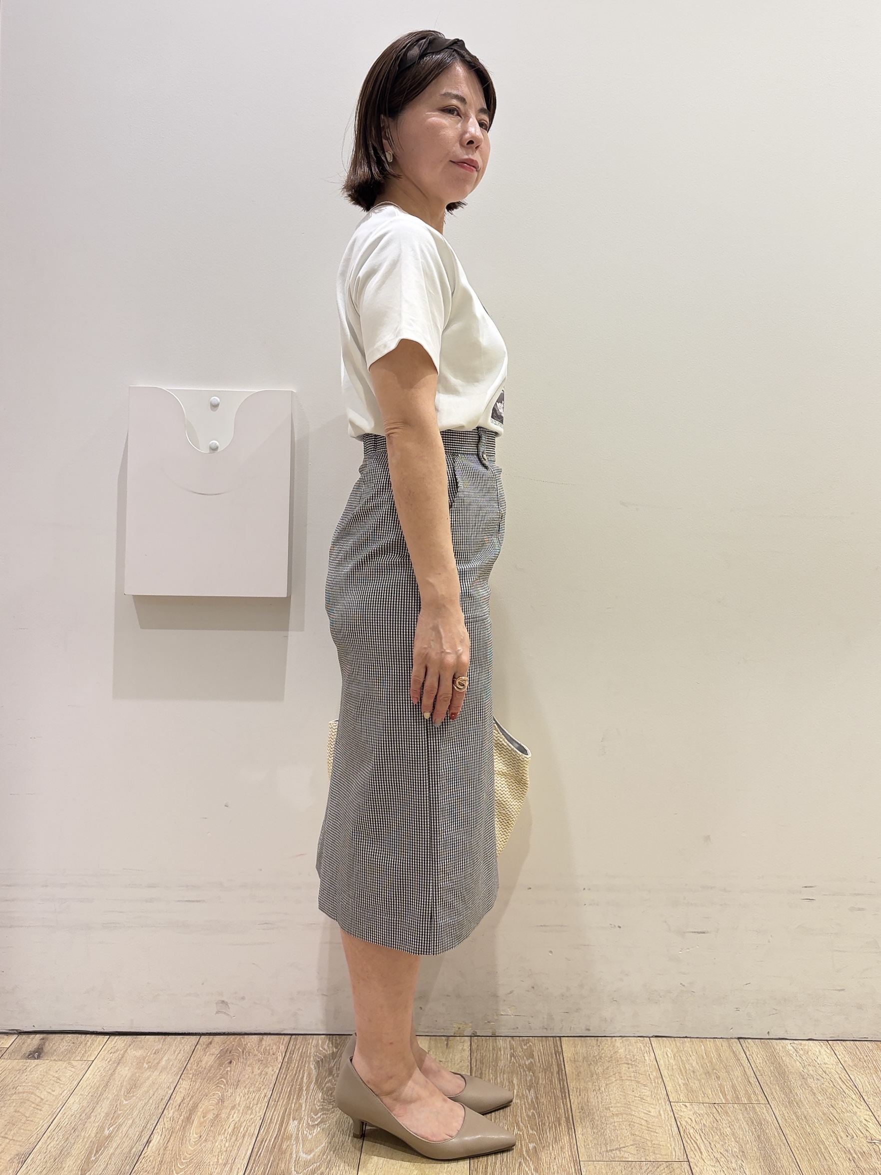 YUKOさんの「index｜ベーシックパンプス」を使ったコーディネート