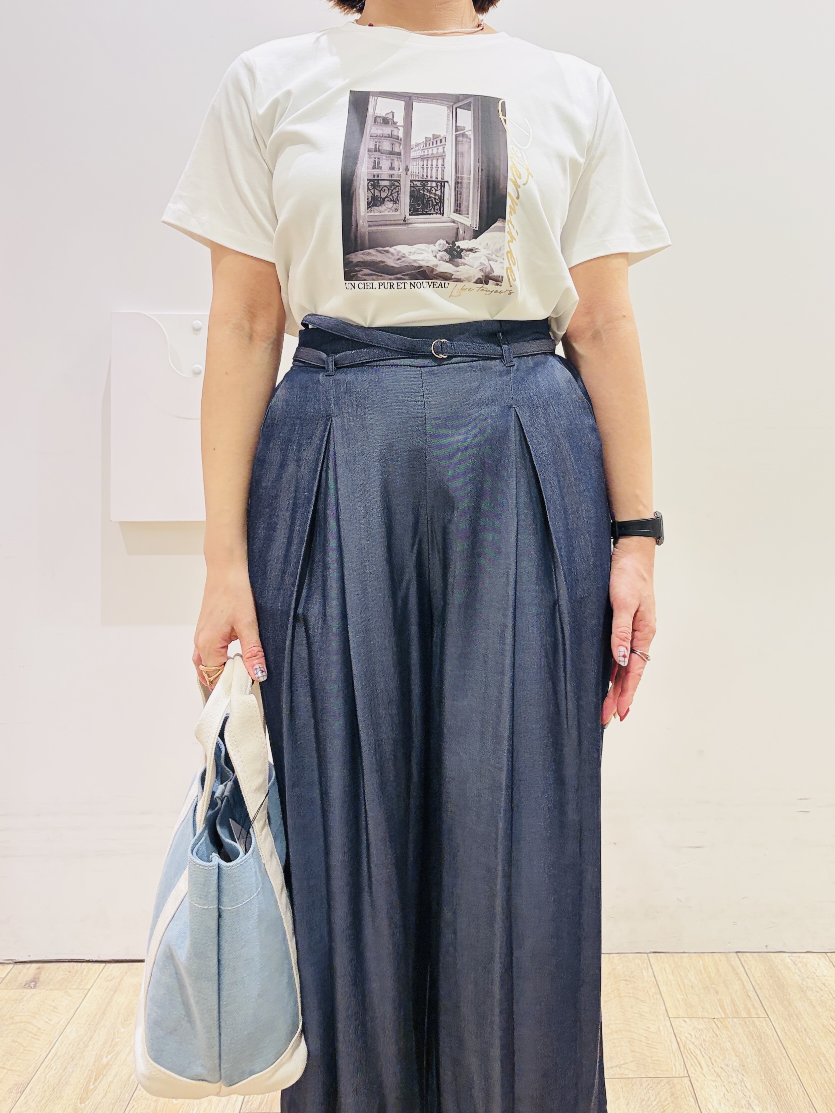 YUKOさんの「index｜ベーシックパンプス」を使ったコーディネート