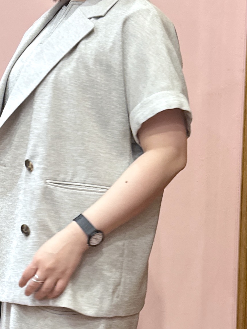 komatsuさんの「DRESSTERIOR｜【セットアップ可/UVカット/接触冷感/吸水速乾】ウォッシャブル リネンライクドルマンジャケット」を使ったコーディネート