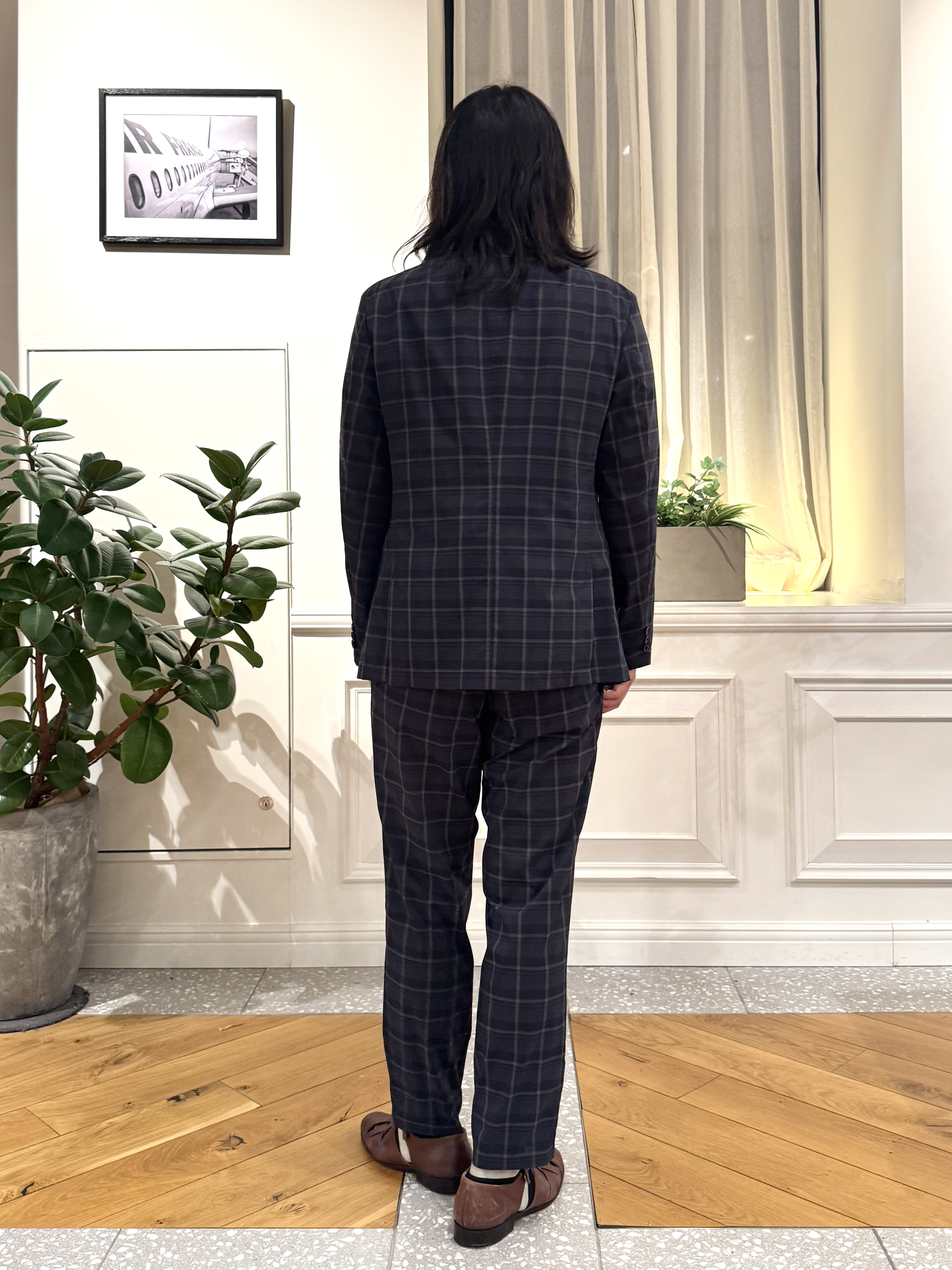 kawarataniさんの「DRESSTERIOR｜【接触冷感／抗菌防臭／消臭】ICE CLEAR COTTON モックネックTシャツ」を使ったコーディネート