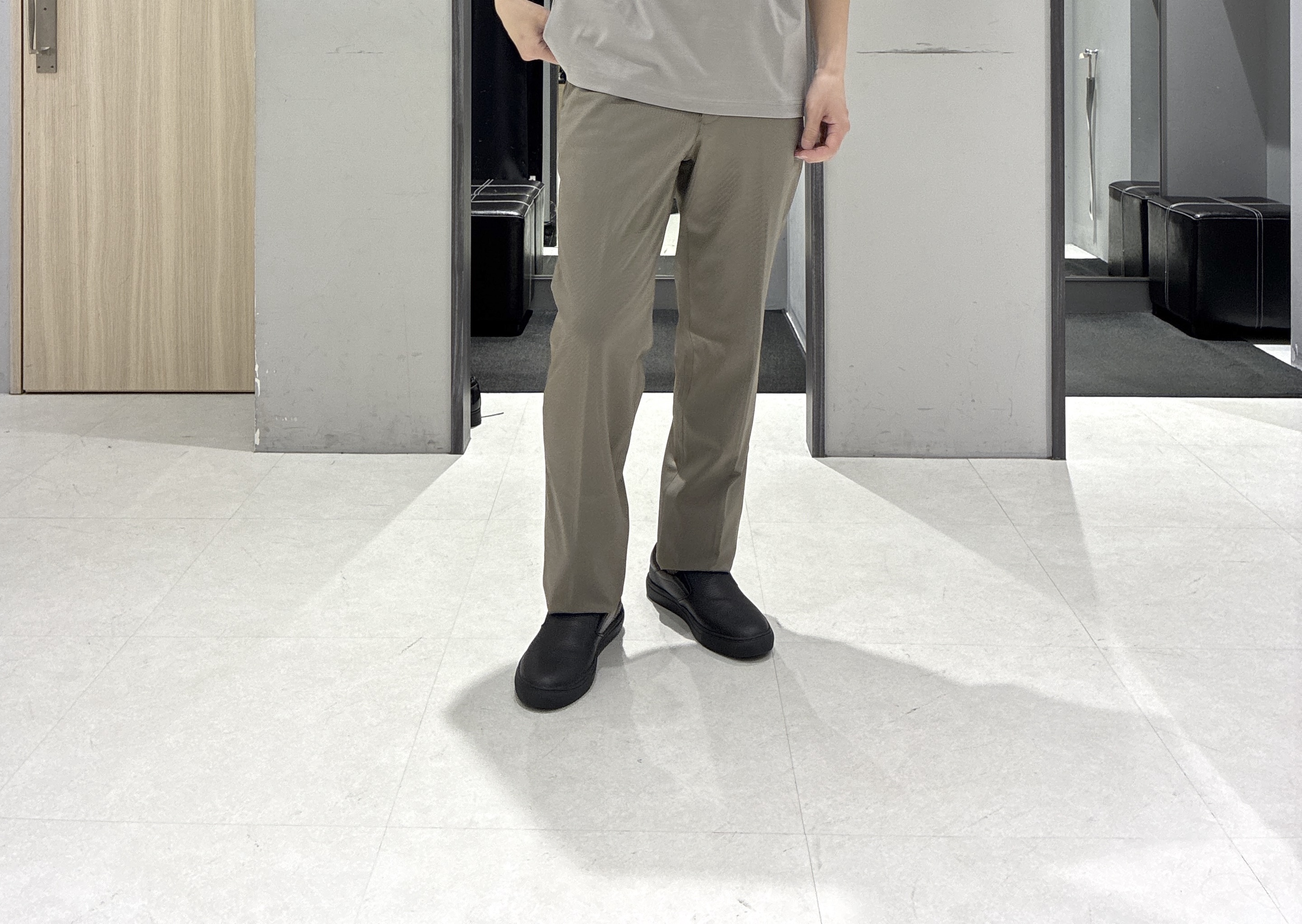 わいずみさんの「TAKEO KIKUCHI｜【接触冷感】ハイブリッド リネン 七分袖シャツ」を使ったコーディネート