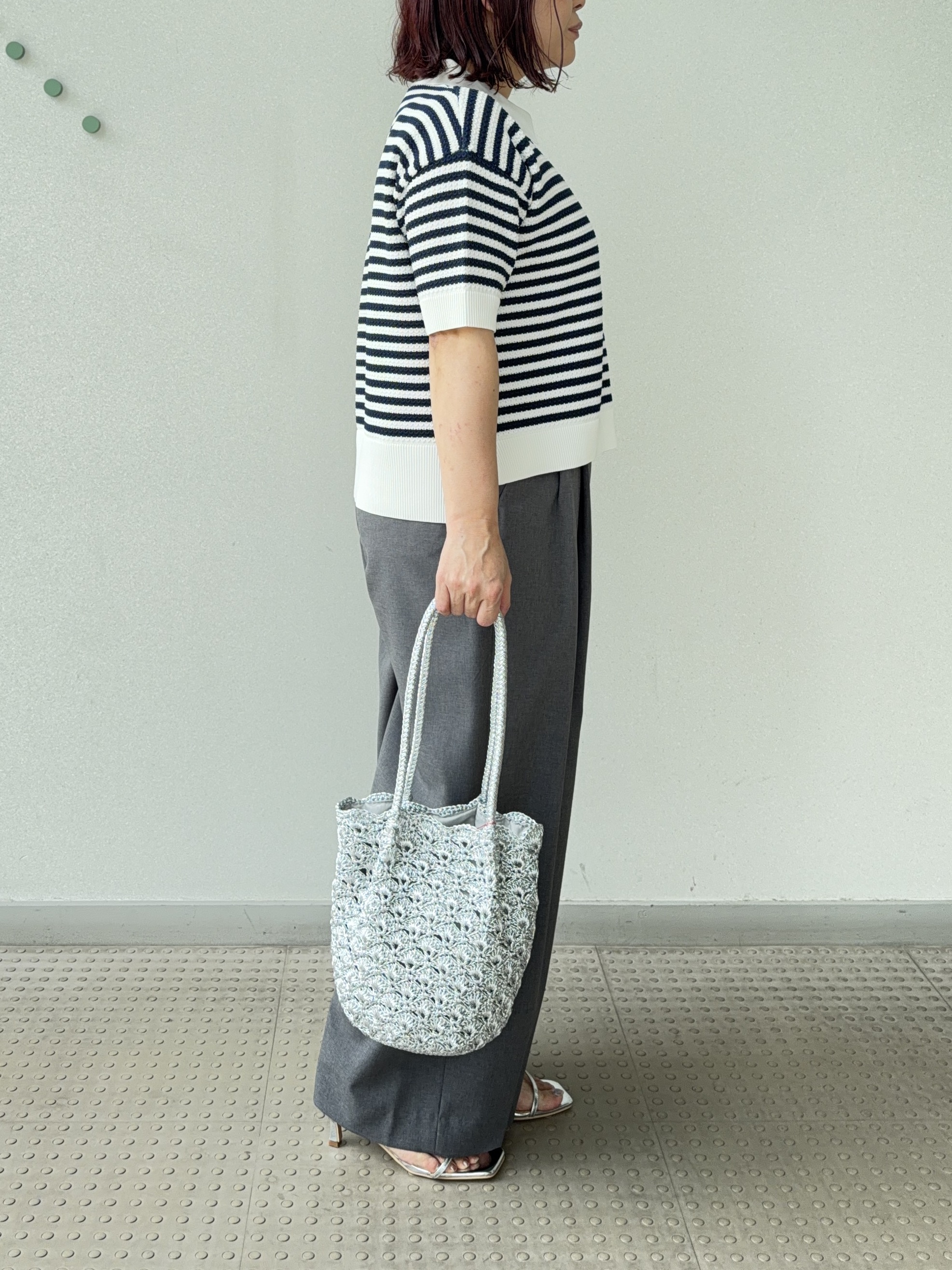 Asamiさんの「DRESSTERIOR｜【接触冷感】イージーケアー クールタッチ ワイドパンツ」を使ったコーディネート