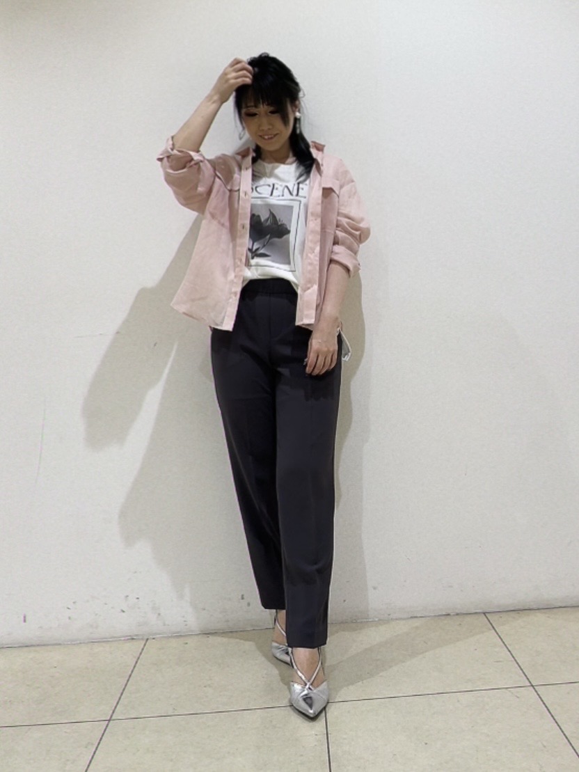 watanabeさんの「UNTITLED｜【接触冷感】ドライタッチシャツ」を使ったコーディネート