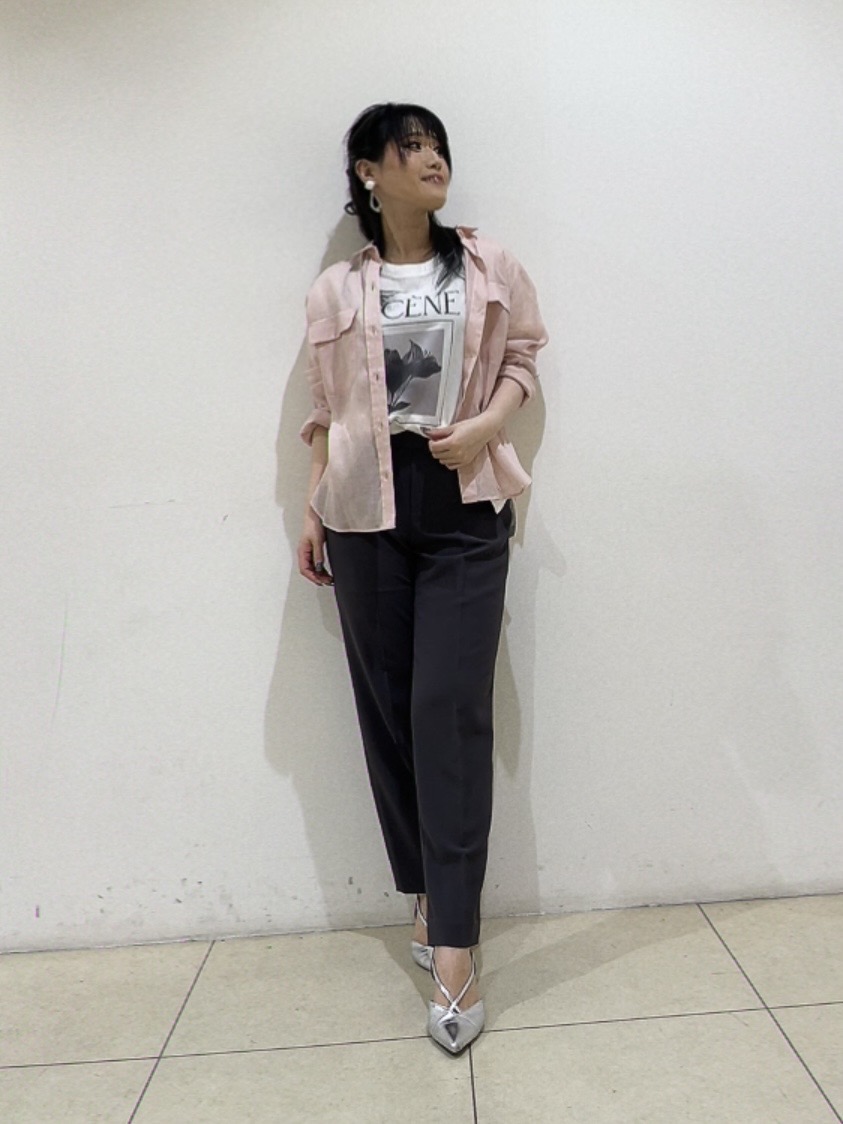watanabeさんの「UNTITLED｜【接触冷感】ドライタッチシャツ」を使ったコーディネート