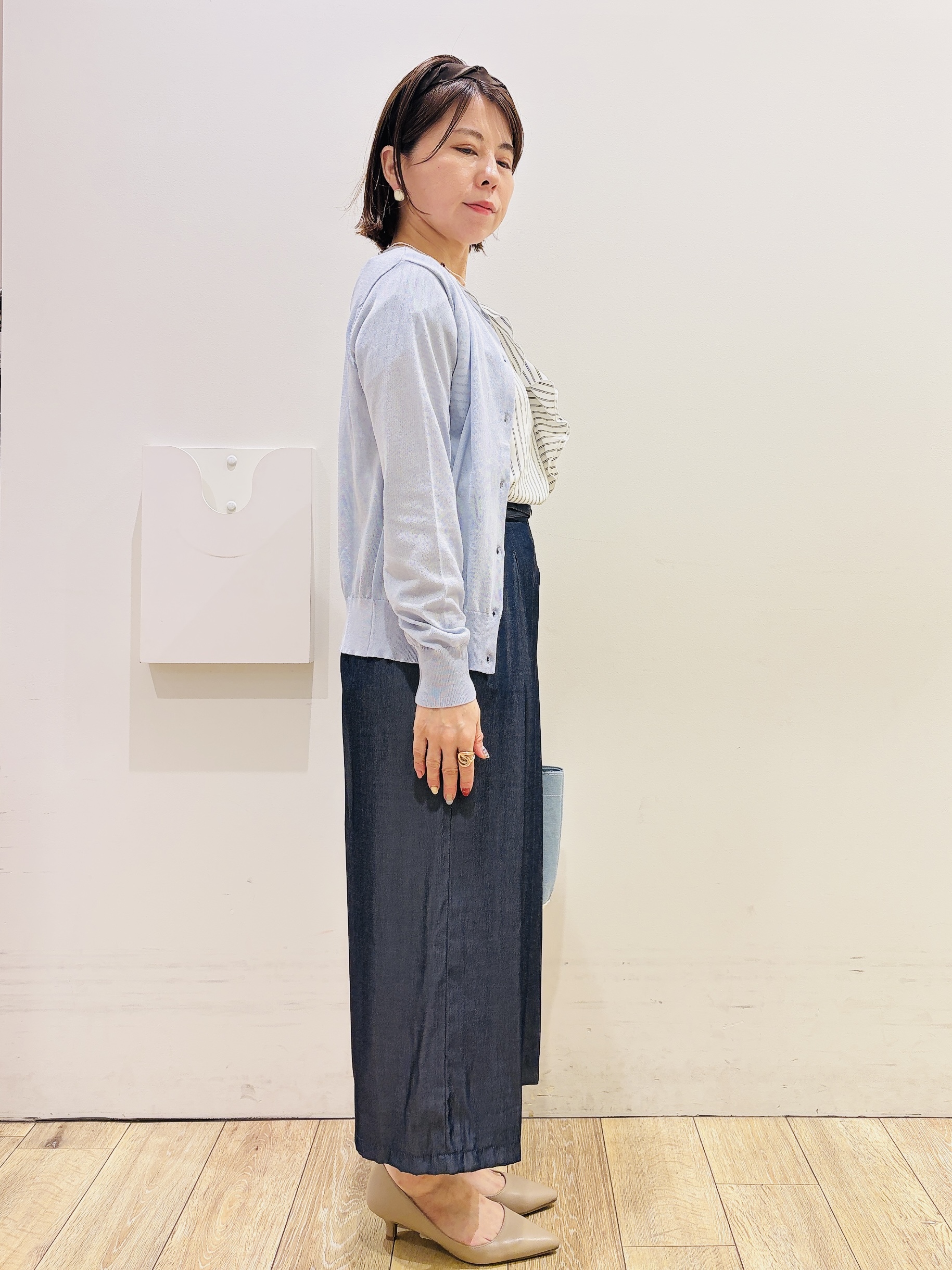 YUKOさんの「index｜ベーシックパンプス」を使ったコーディネート