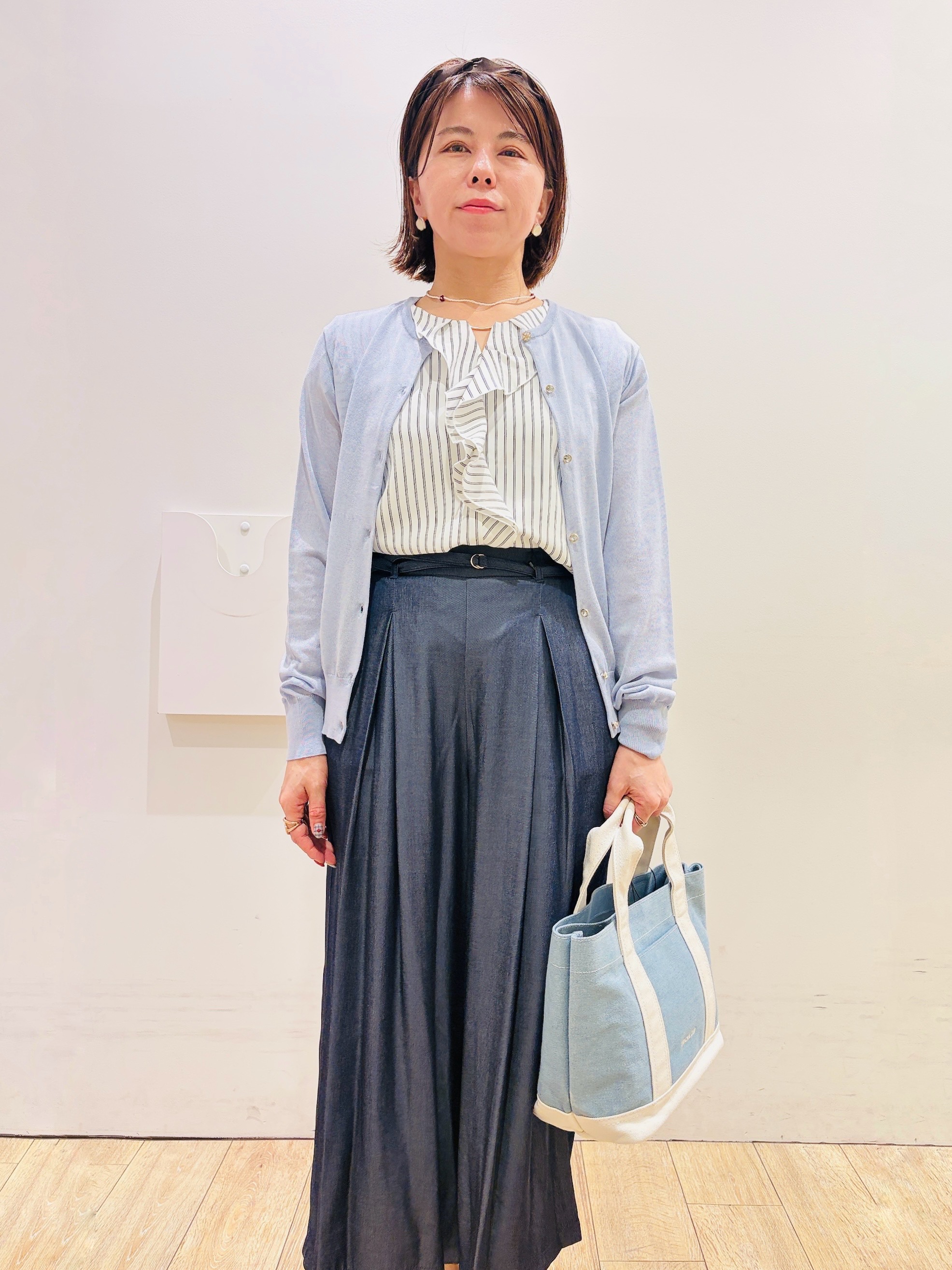YUKOさんの「index｜ベーシックパンプス」を使ったコーディネート