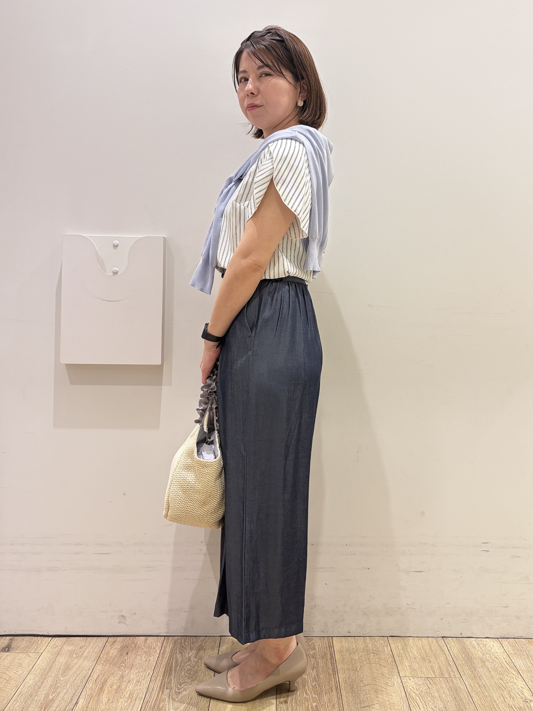 YUKOさんの「index｜ベーシックパンプス」を使ったコーディネート