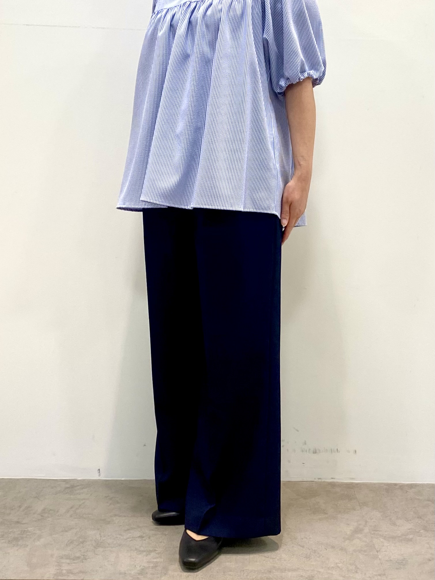 oharaさんの「Reflect｜ギャザーデザインブラウス」を使ったコーディネート