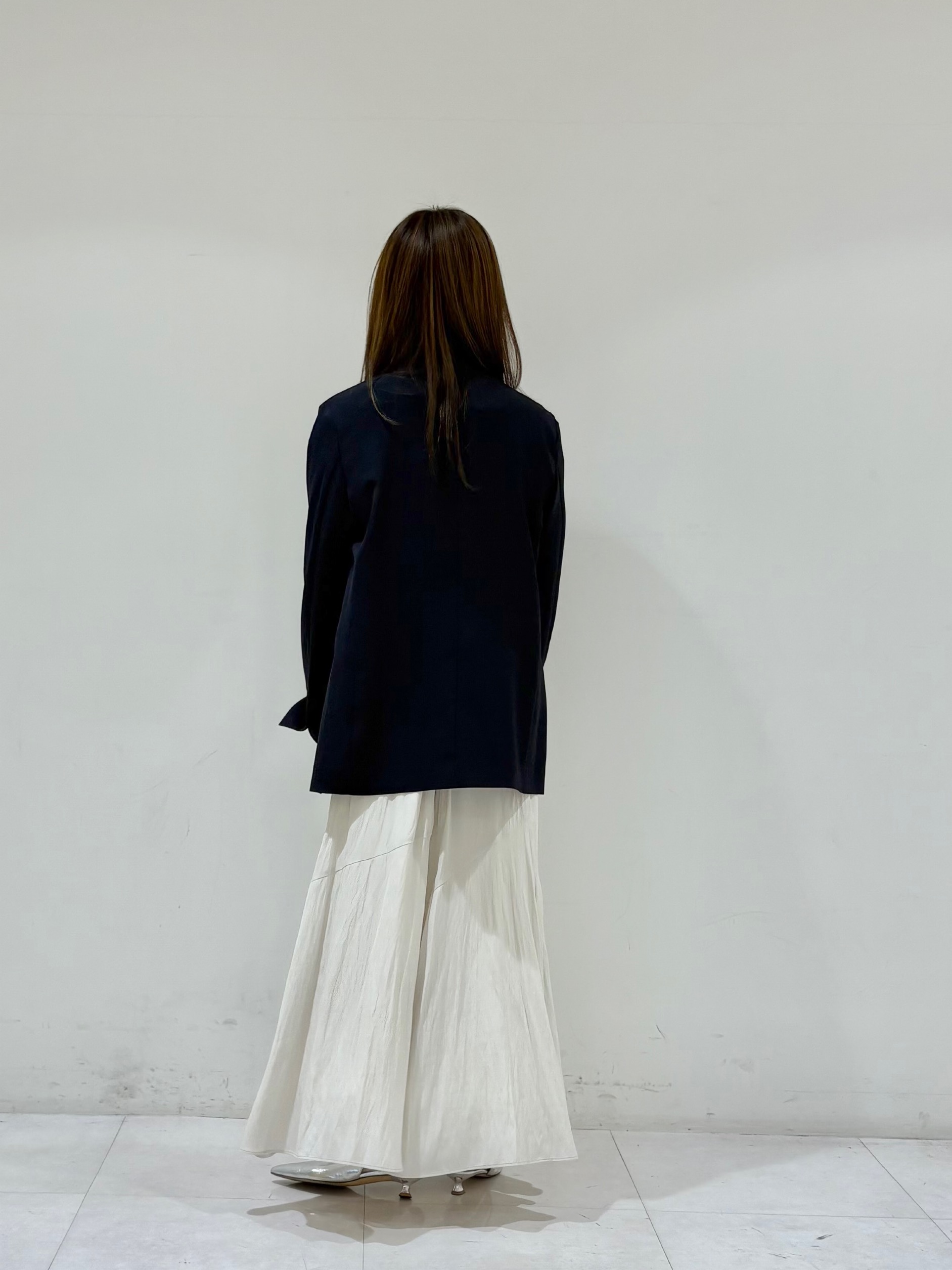 kyokaさんの「UNTITLED｜◆【洗える/ストレッチ性】ダブルブレストジャケット」を使ったコーディネート