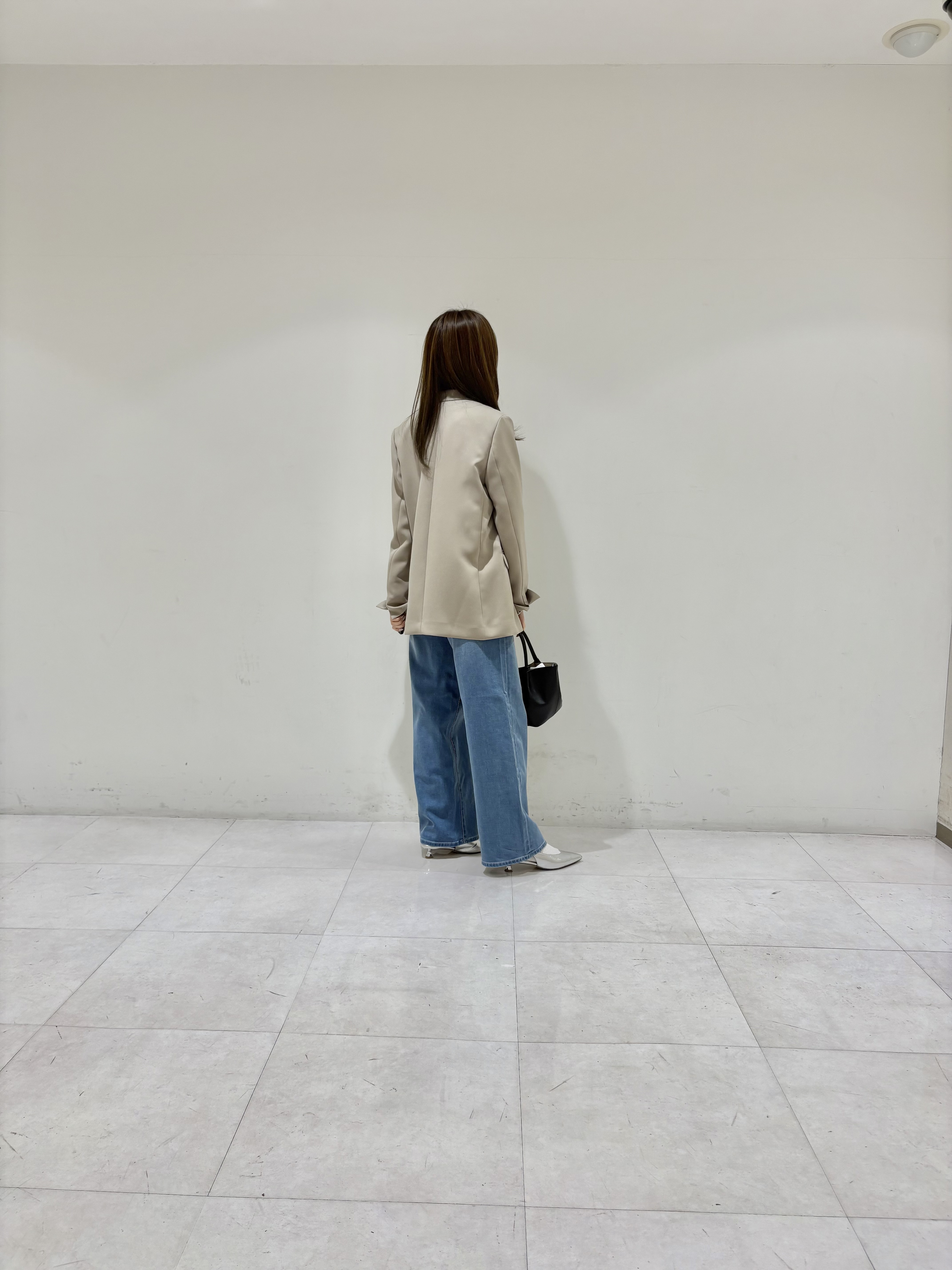 kyokaさんの「UNTITLED｜◆【洗える/ストレッチ性】ダブルブレストジャケット」を使ったコーディネート
