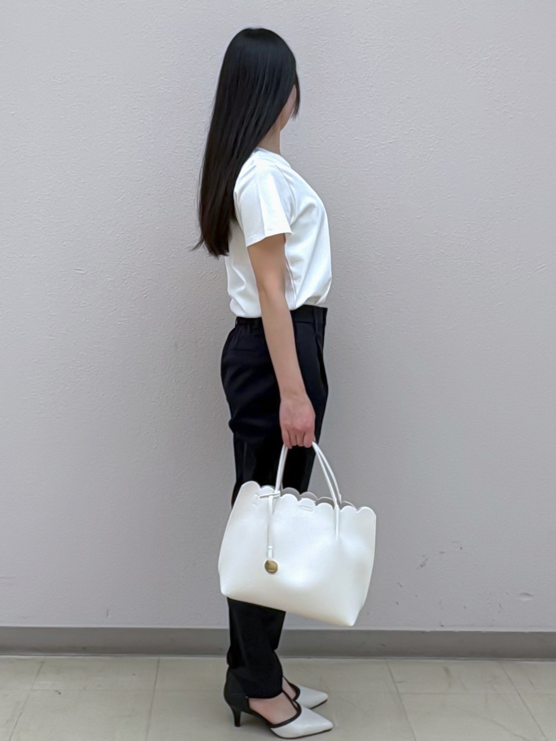 Izuさんの「index｜【UVケア／接触冷感】フロントロゴ刺繍Tシャツ《洗濯機OK／S-3L／7col》」を使ったコーディネート