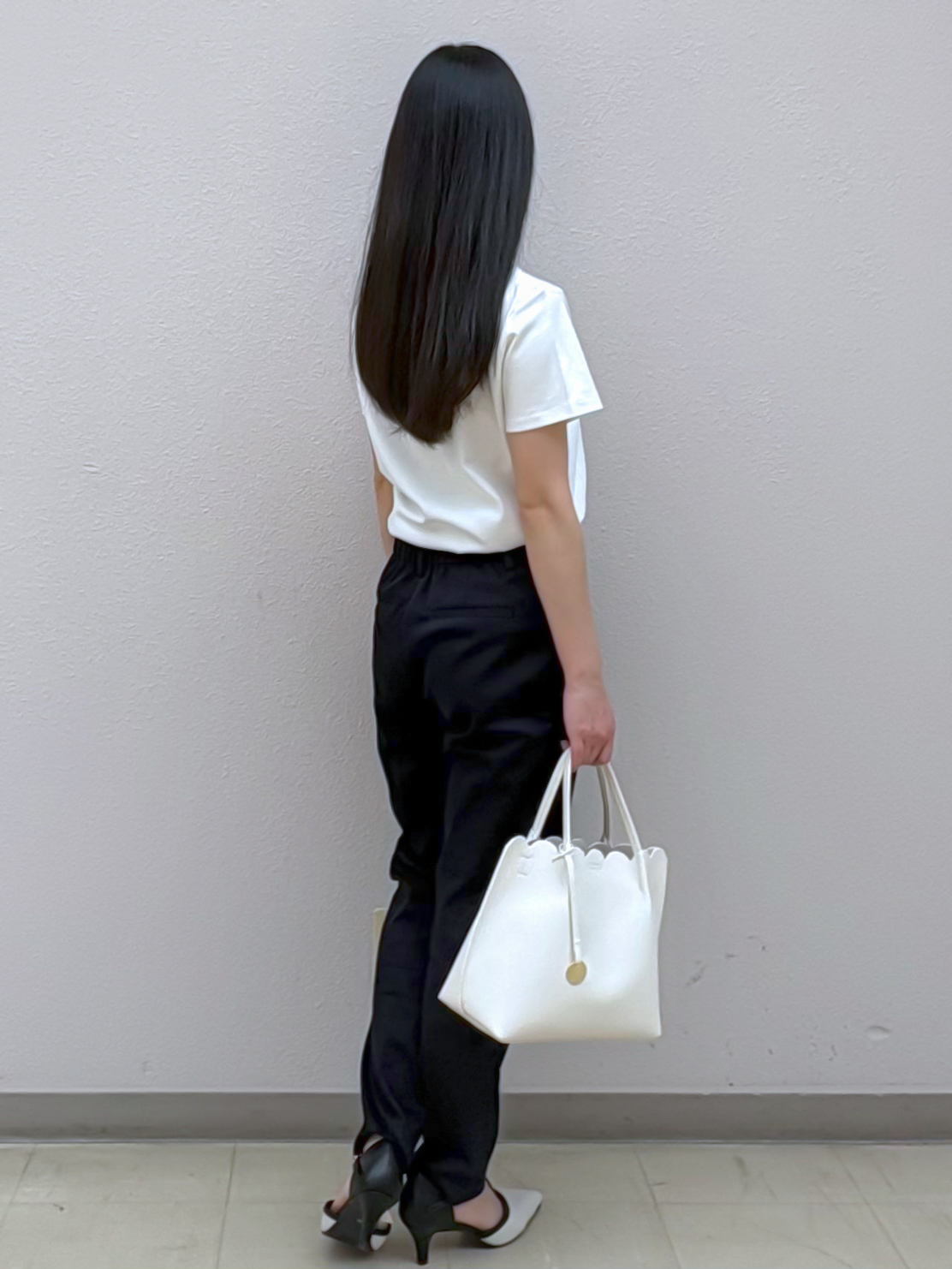 Izuさんの「index｜【UVケア／接触冷感】フロントロゴ刺繍Tシャツ《洗濯機OK／S-3L／7col》」を使ったコーディネート