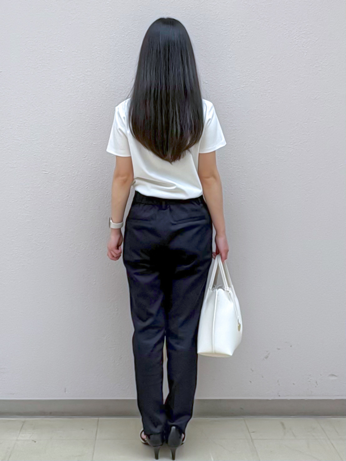 Izuさんの「index｜【UVケア／接触冷感】フロントロゴ刺繍Tシャツ《洗濯機OK／S-3L／7col》」を使ったコーディネート