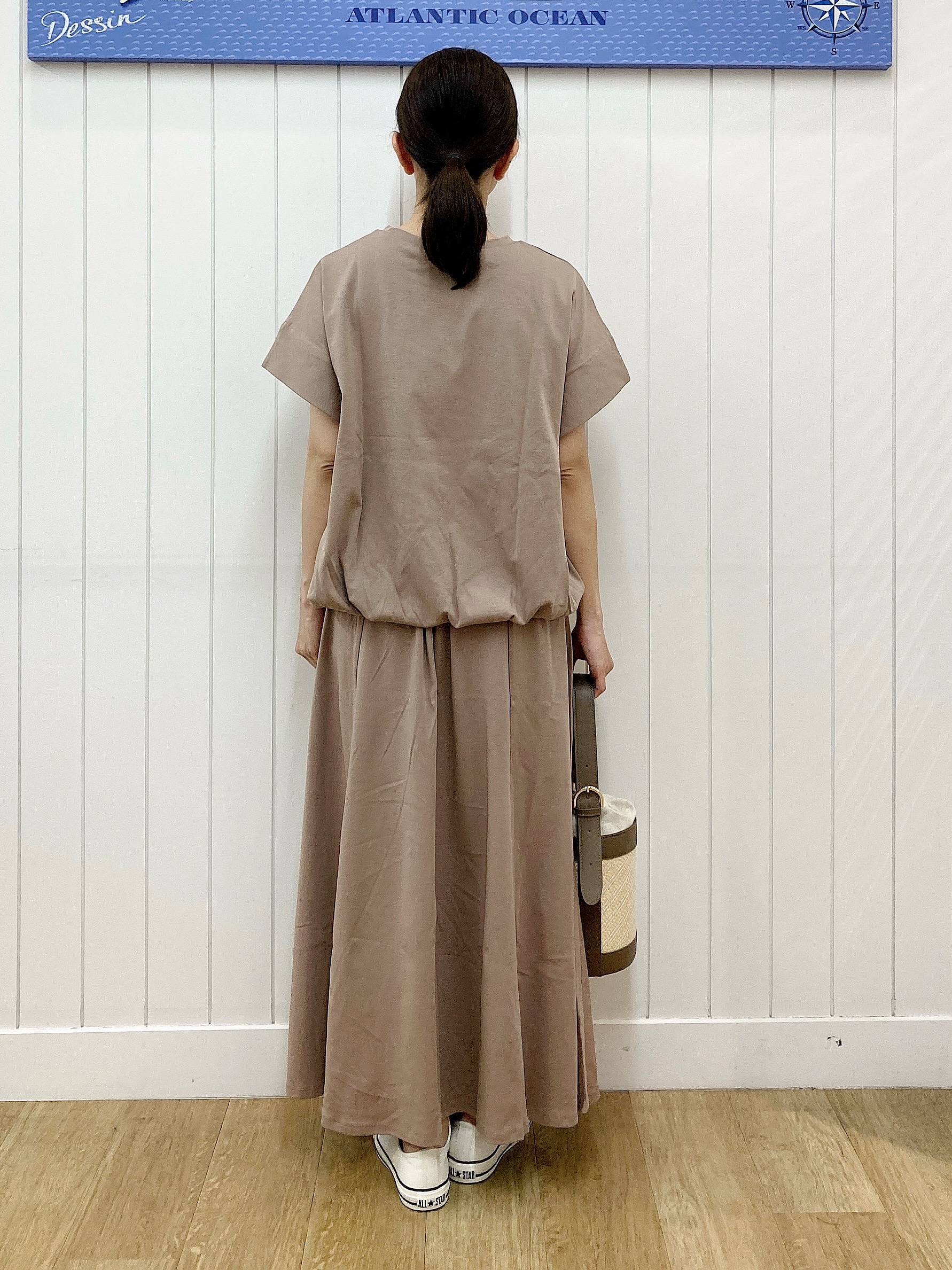 yoshiさんの「Dessin｜【2点セット/汗シミ防止】ミニ裏毛セットアップ」を使ったコーディネート