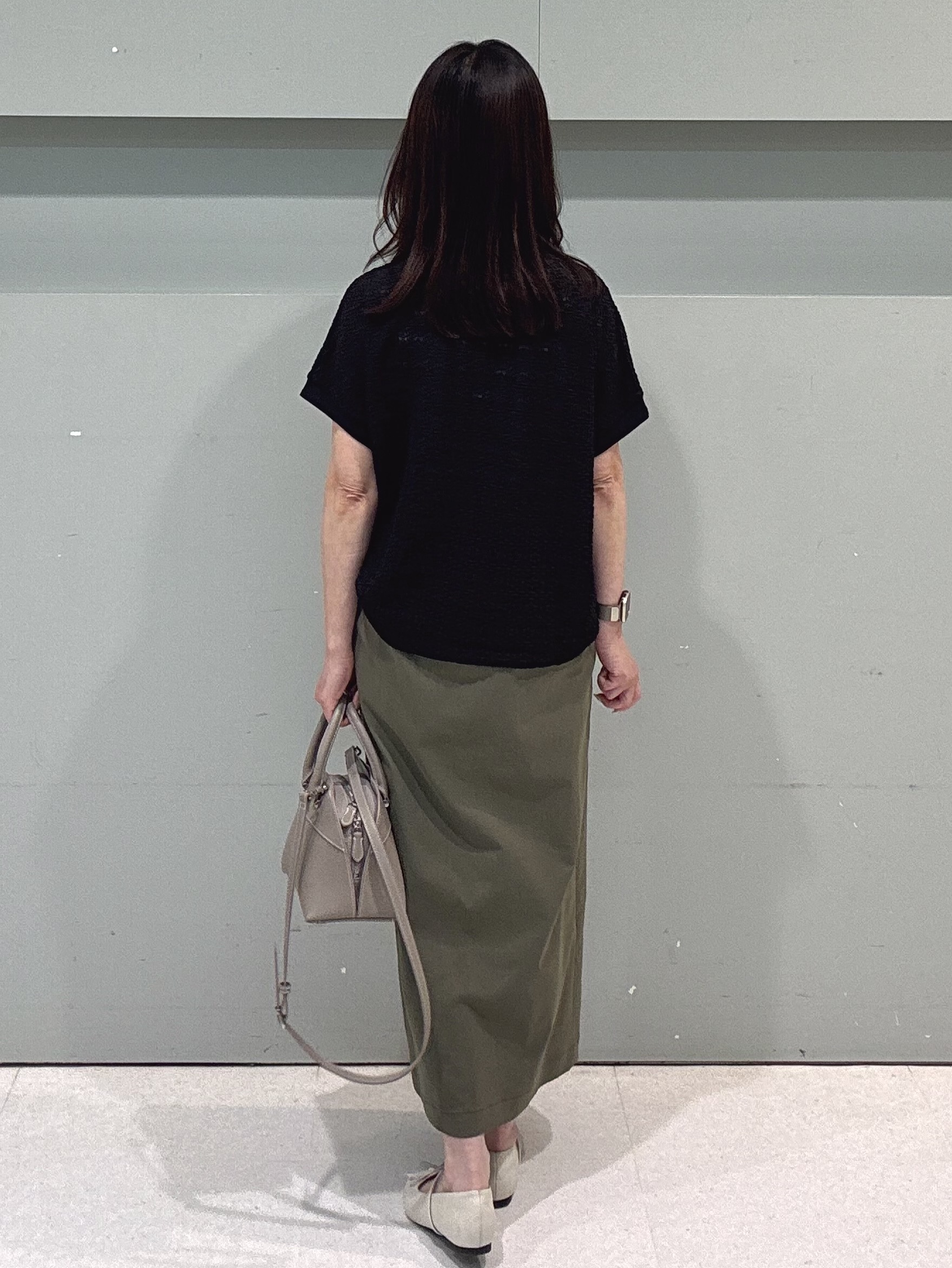 makiさんの「UNTITLED｜【洗える／シアー】ミニヨンレースプルオーバー」を使ったコーディネート