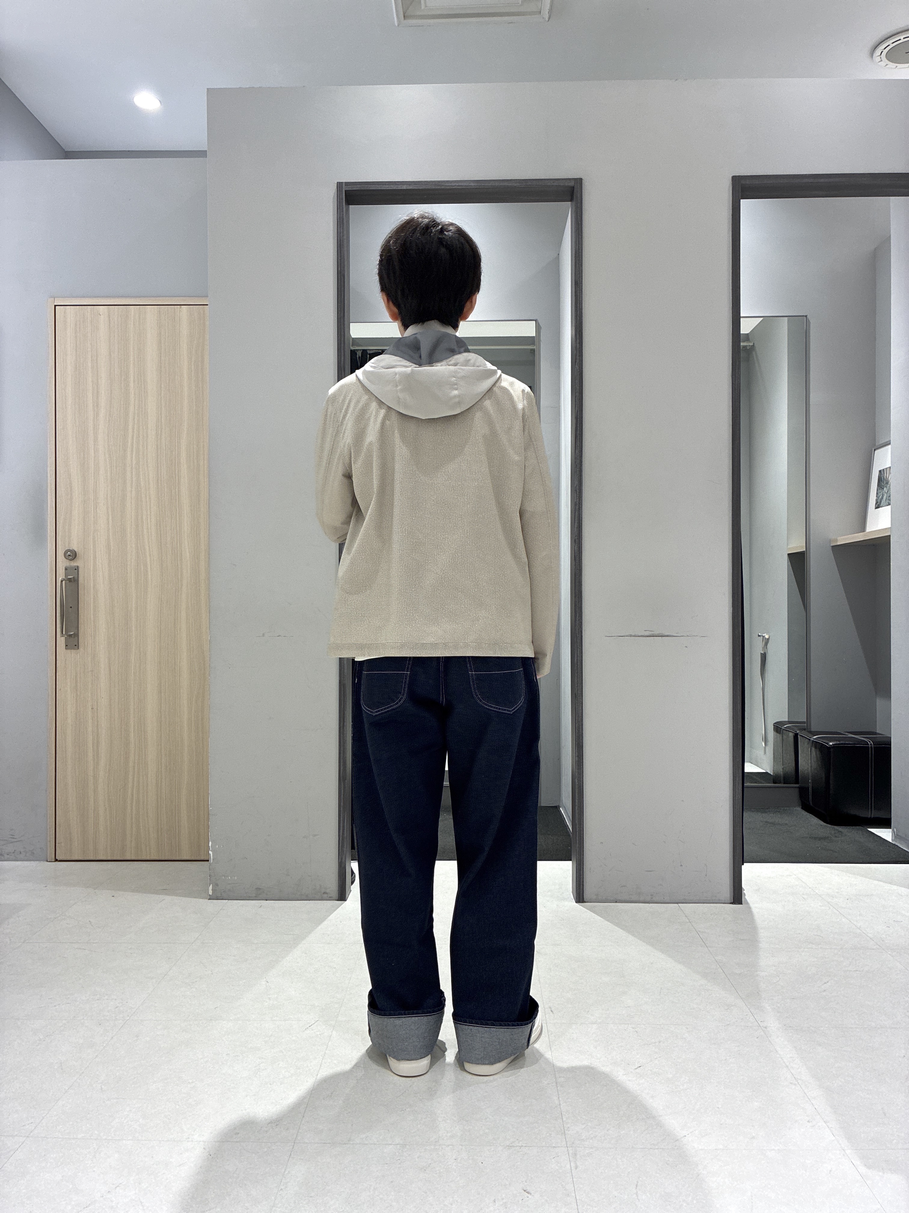 わいずみさんの「TAKEO KIKUCHI｜2WAYアクティブ ライト ブルゾン」を使ったコーディネート