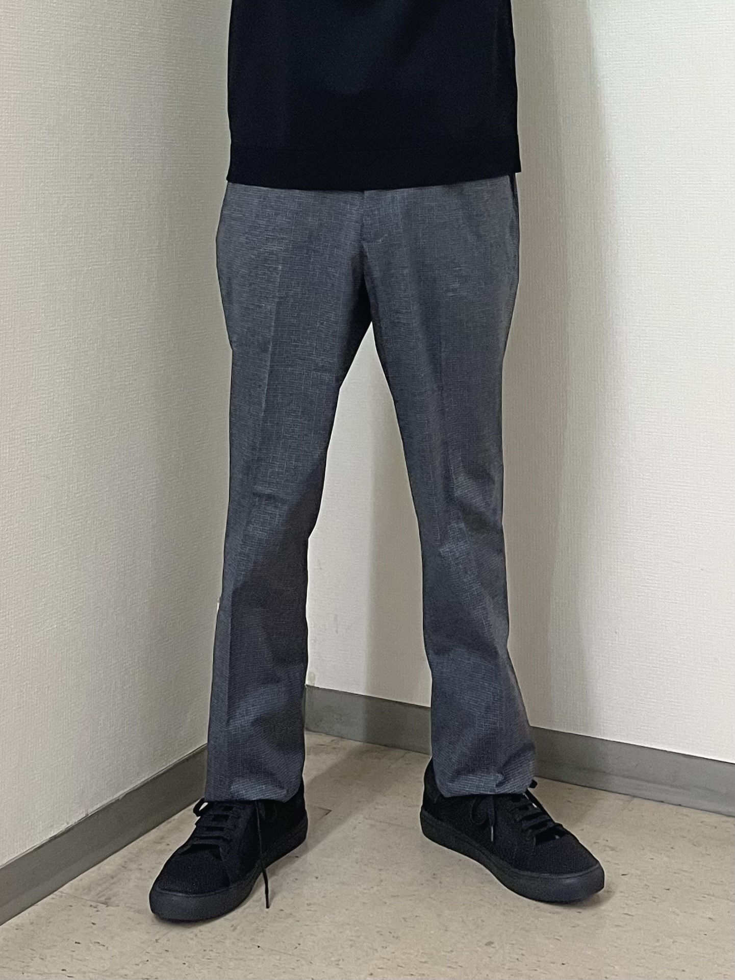URAさんの「TAKEO KIKUCHI｜【通気性】ジャージ千鳥柄 ジャケット」を使ったコーディネート