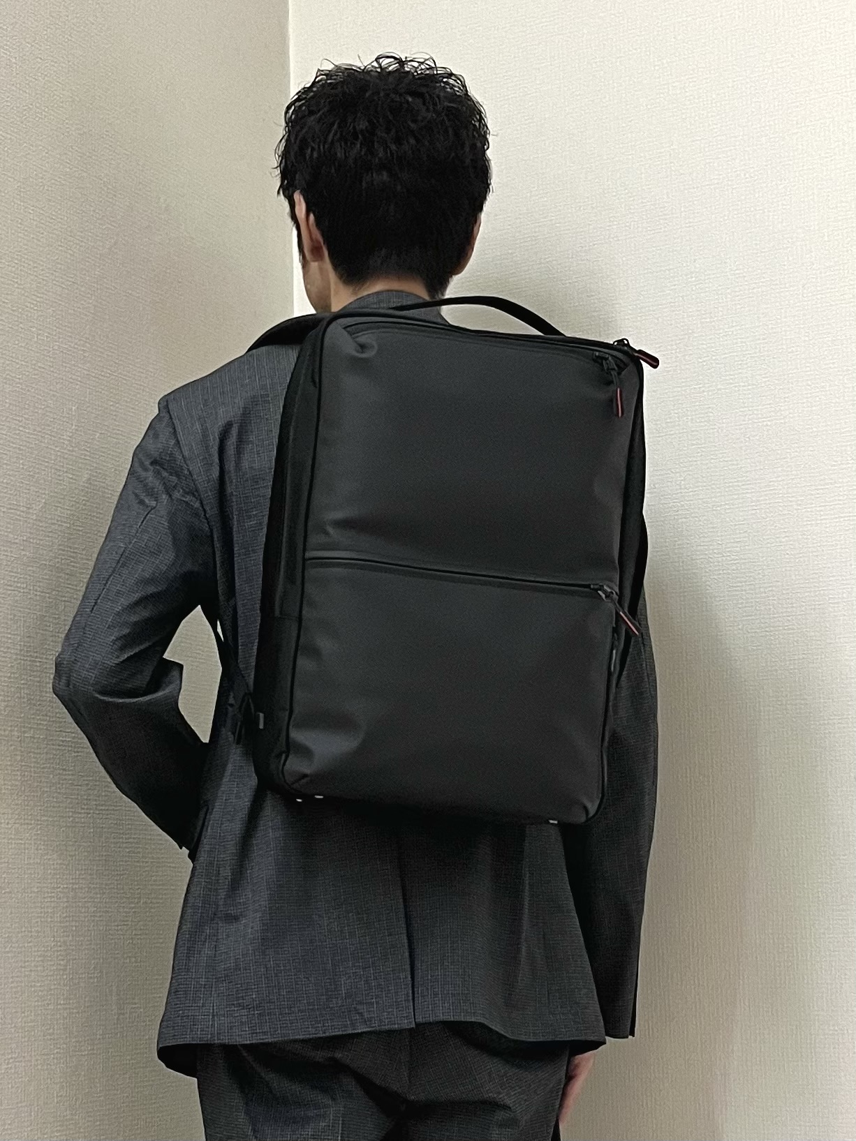 URAさんの「TAKEO KIKUCHI｜【通気性】ジャージ千鳥柄 ジャケット」を使ったコーディネート