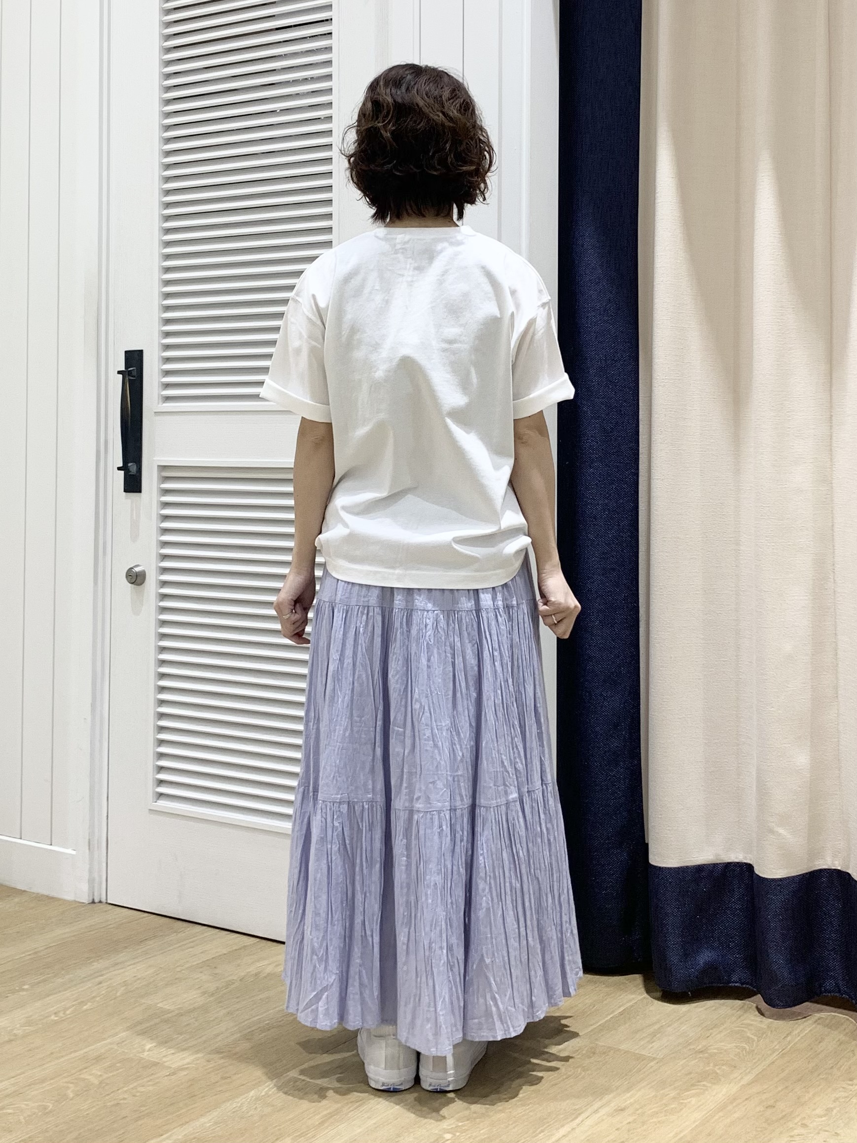 IMARIさんの「Dessin｜【洗える】オーガニック天竺フォトTシャツ」を使ったコーディネート