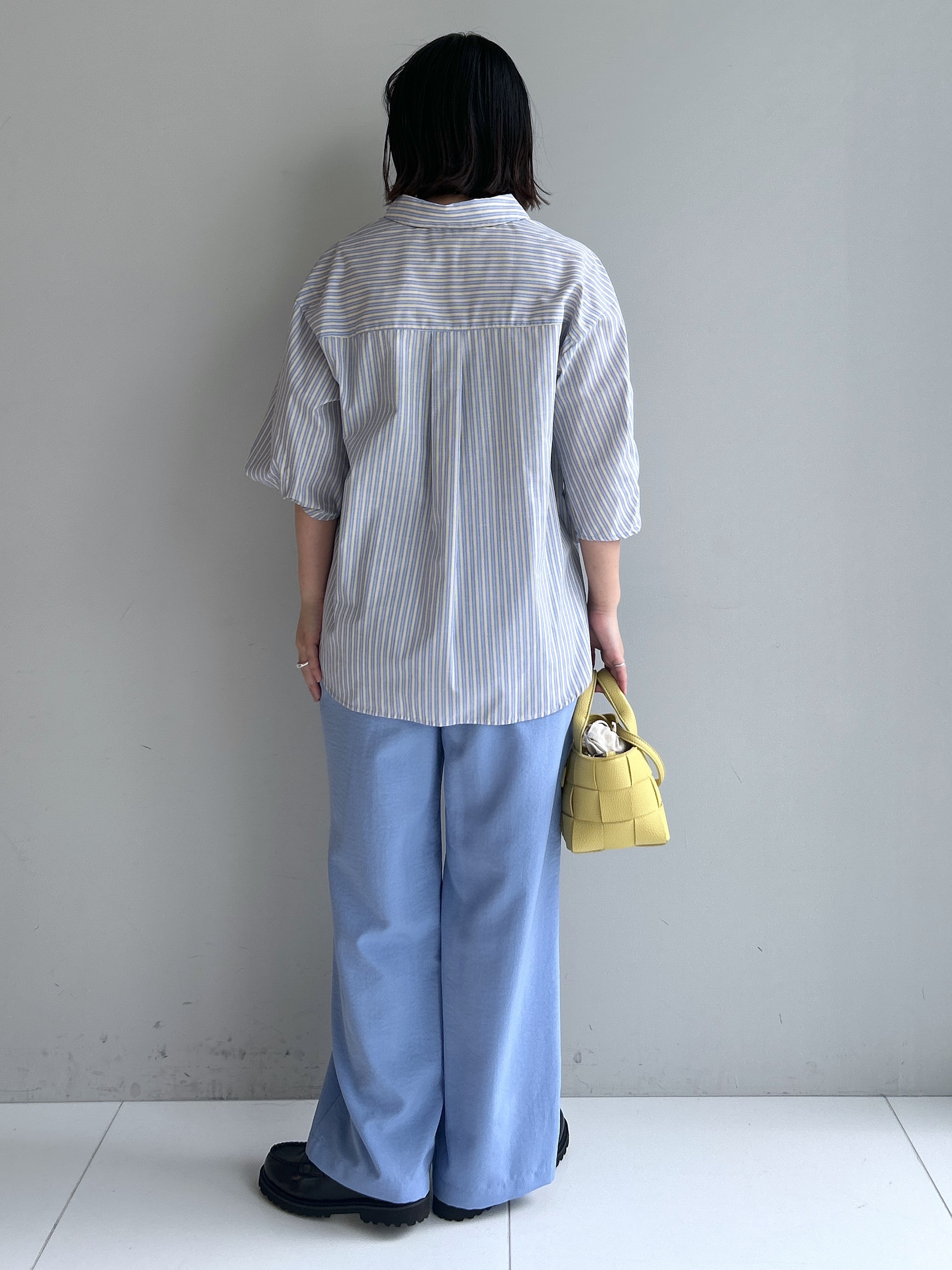 Hirokaさんの「Dessin｜【洗える】スキッパーシャツブラウス」を使ったコーディネート
