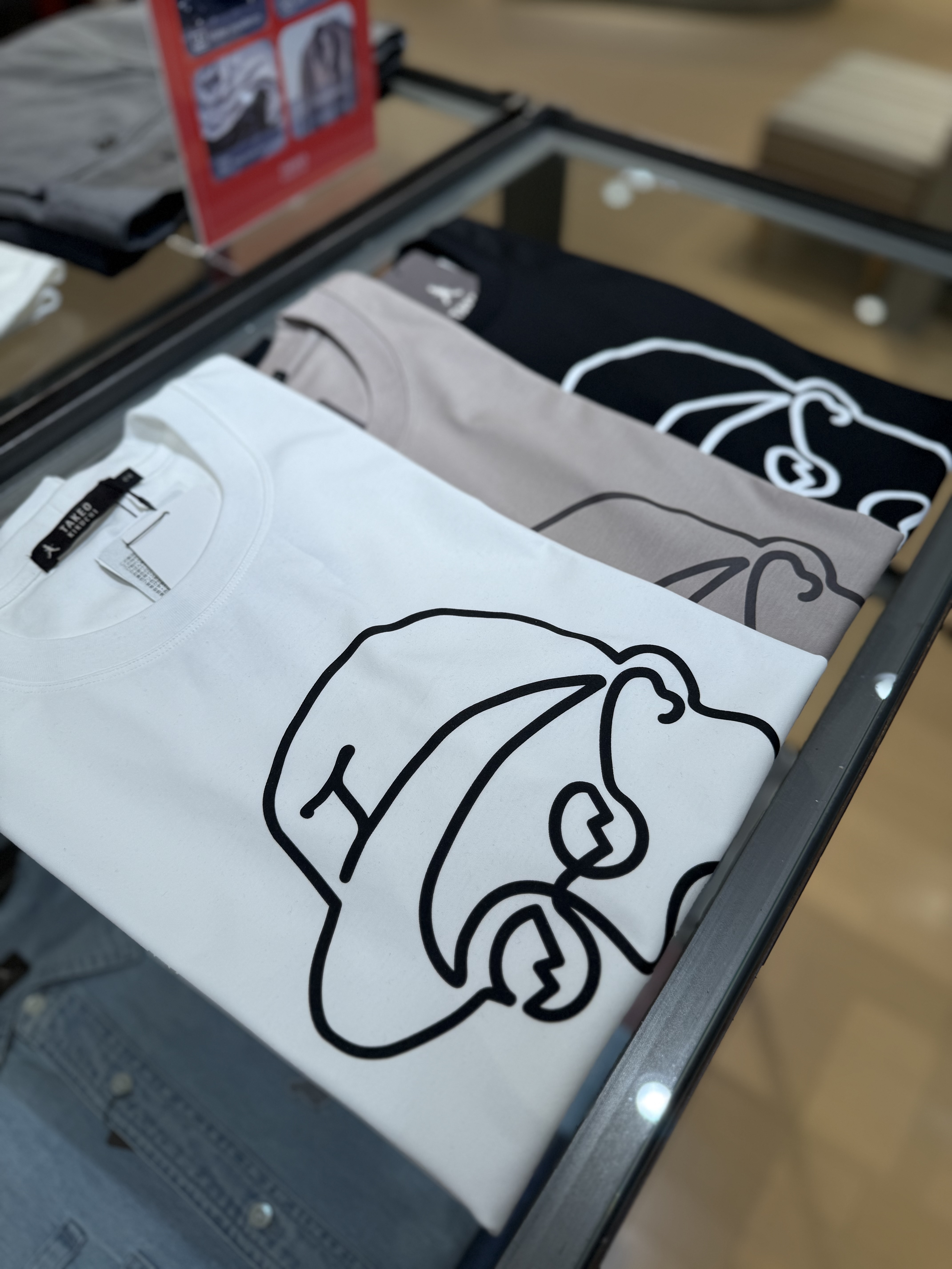 hanechanさんの「TAKEO KIKUCHI｜【BOWLER HAT LABEL】アイスクリアコットン ワンストローク 半袖Tシャツ」を使ったコーディネート