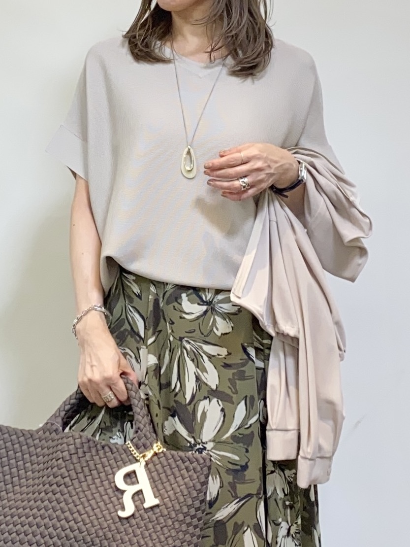 tomoさんの「UNTITLED｜◆【洗える】シアーブルゾン」を使ったコーディネート