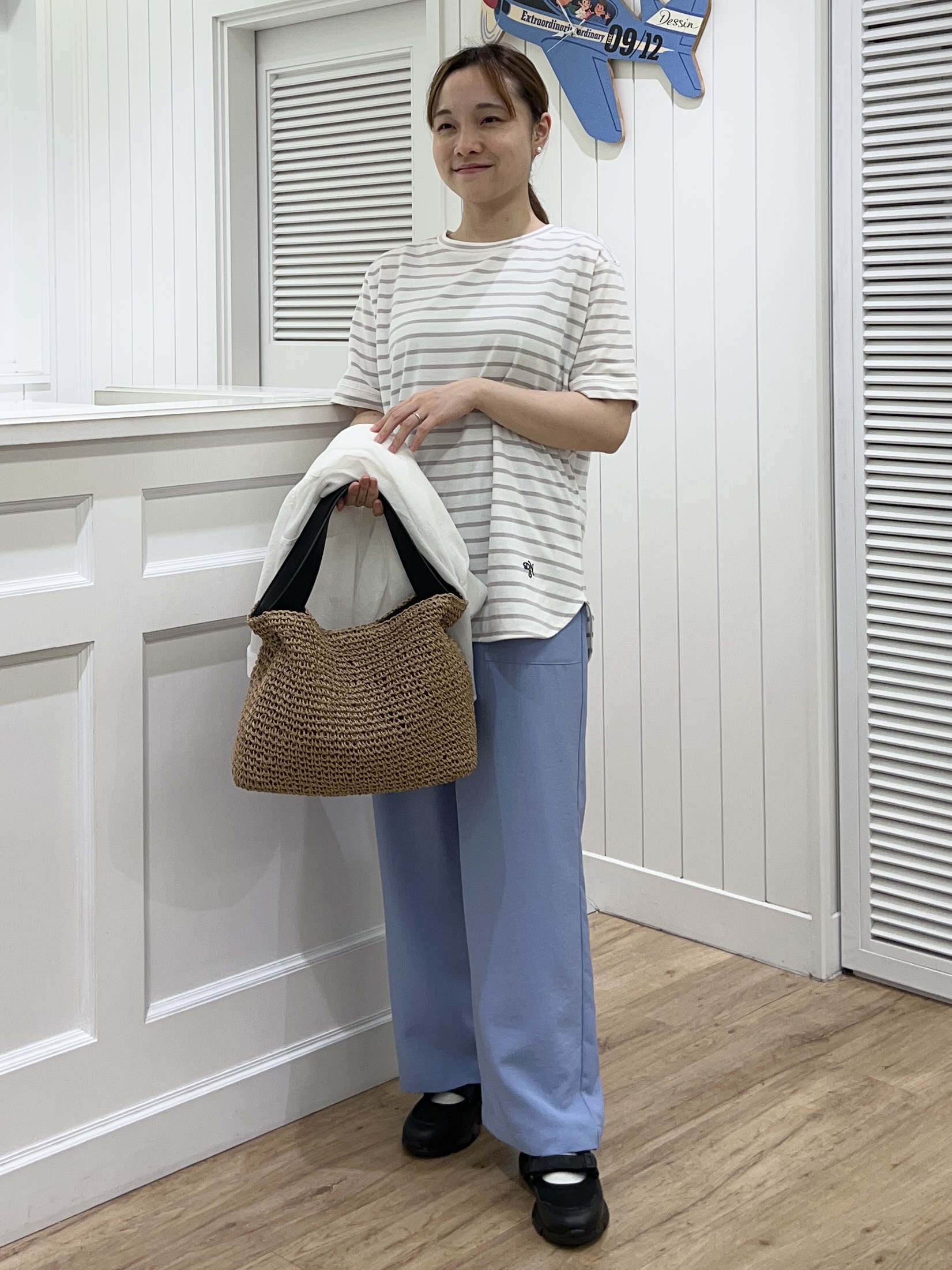 Ayakaさんの「Dessin｜【洗える】シアーカラーシャツ」を使ったコーディネート