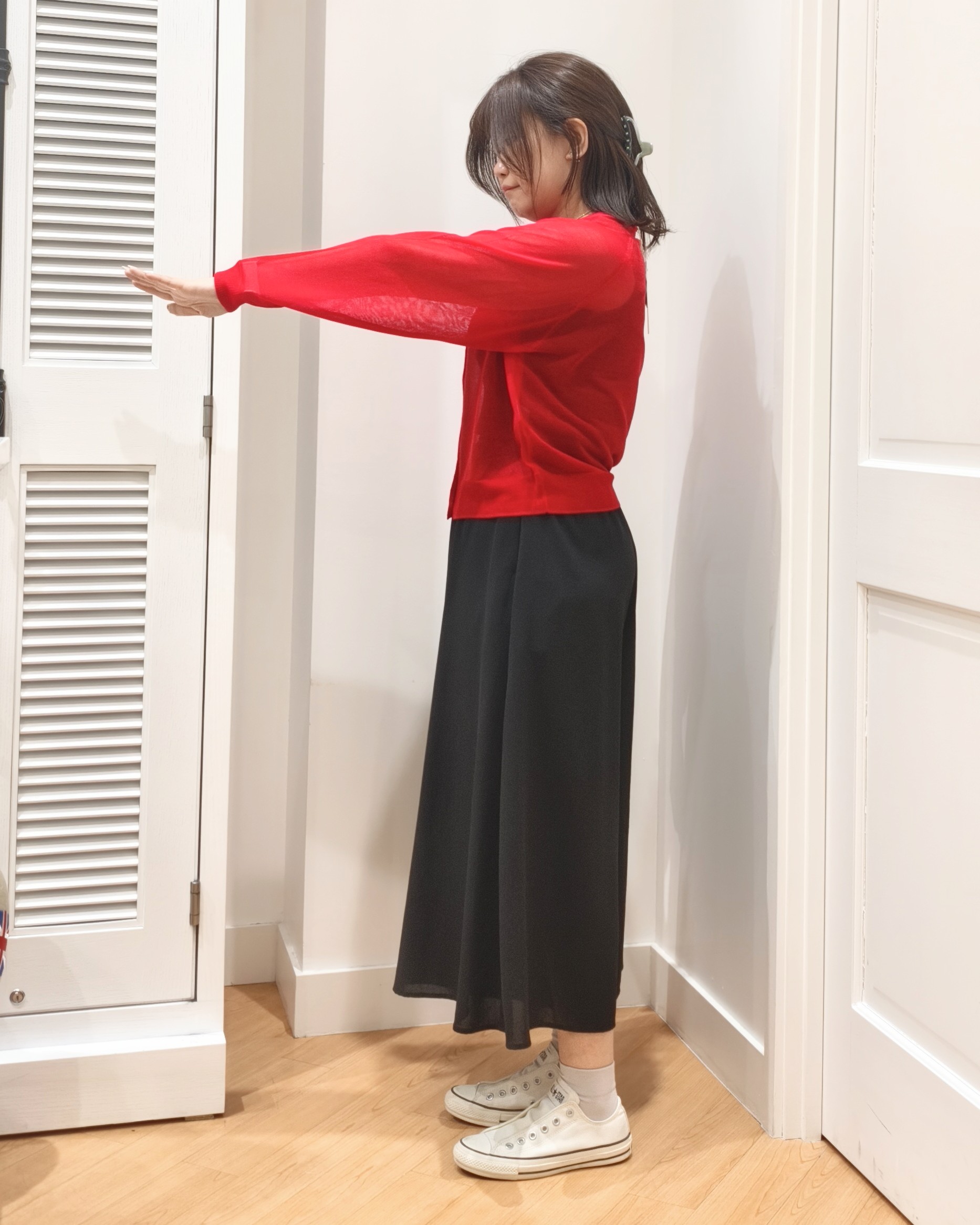 AIKOsanさんの「Dessin｜【UVカット/接触冷感】プレーティングTシャツ」を使ったコーディネート
