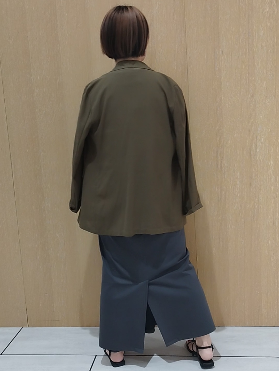 s u g iさんの「UNTITLED｜◆【セットアップ可/接触冷感/通気性】ドライシアーダブルジャケット」を使ったコーディネート