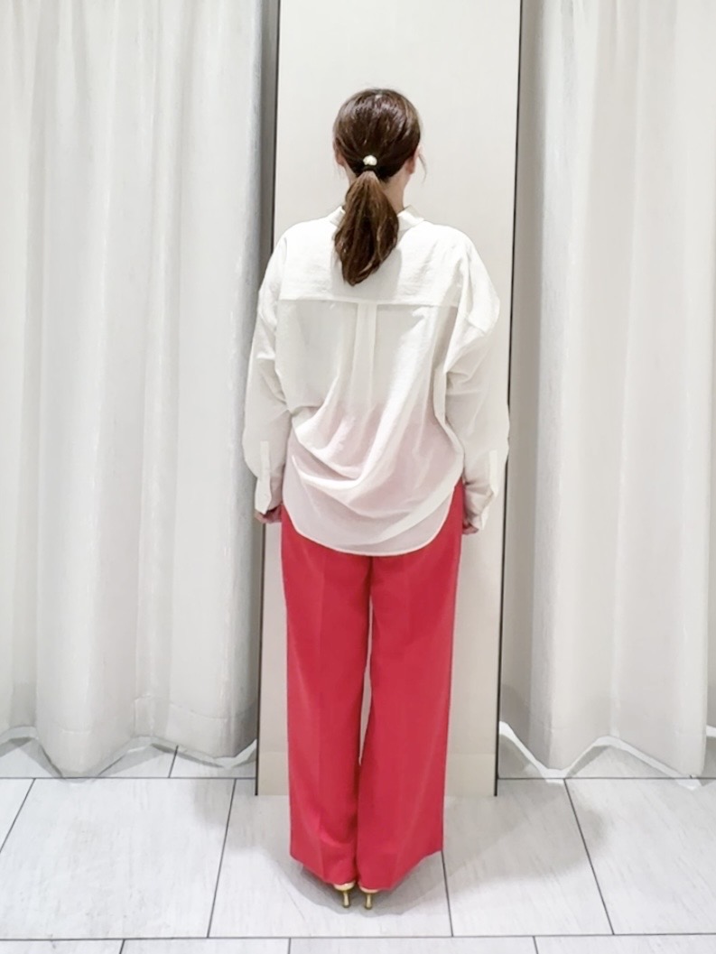 ʏᴜᴋɪᴋᴏさんの「UNTITLED｜◆【UV/接触冷感/セットアップ可】スラブワイドパンツ」を使ったコーディネート