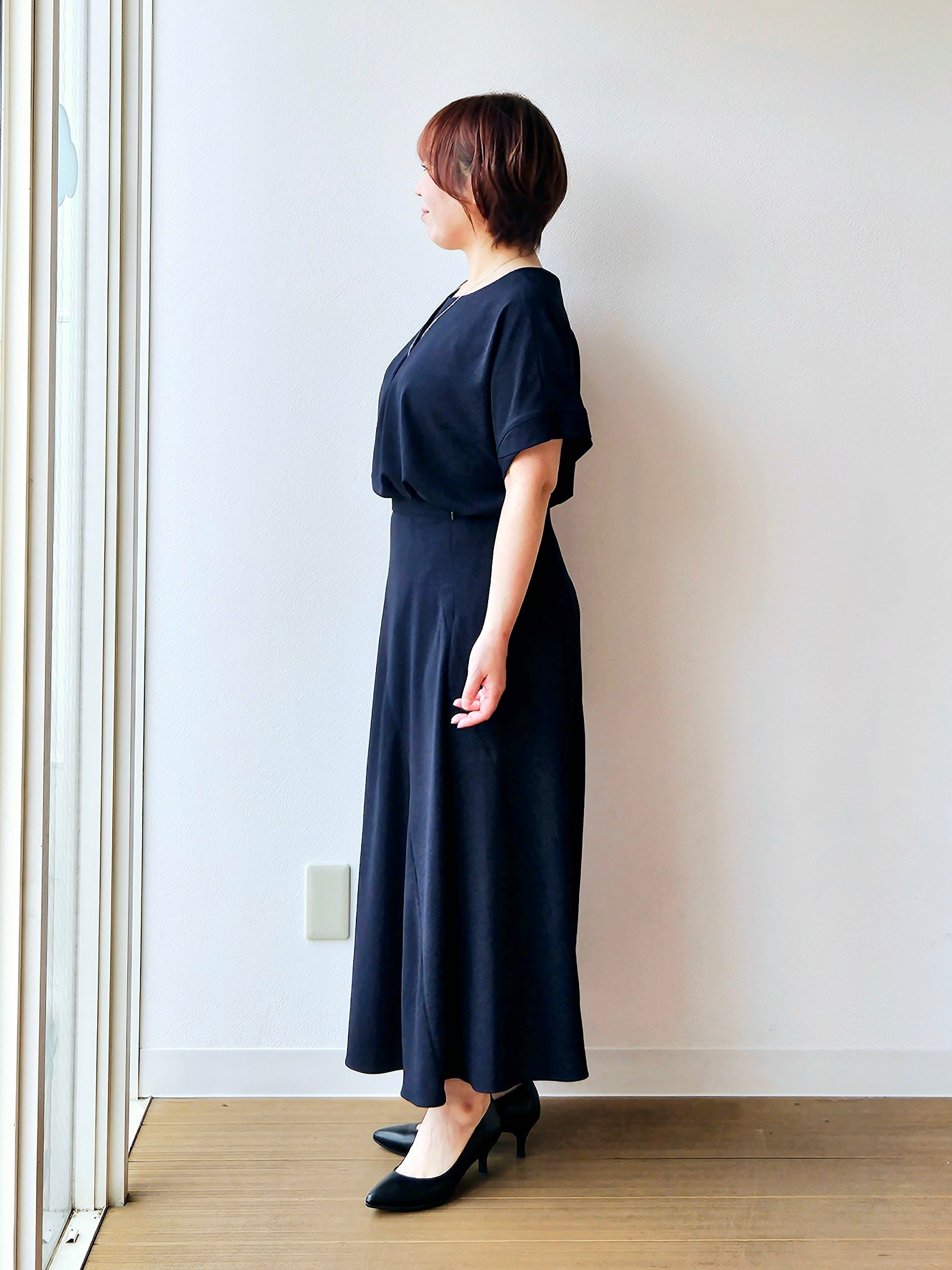 やじまさんの「UNTITLED｜【セットアップ可/UVカット/前後2WAY】リラクシーフレンチスリーブブラウス」を使ったコーディネート