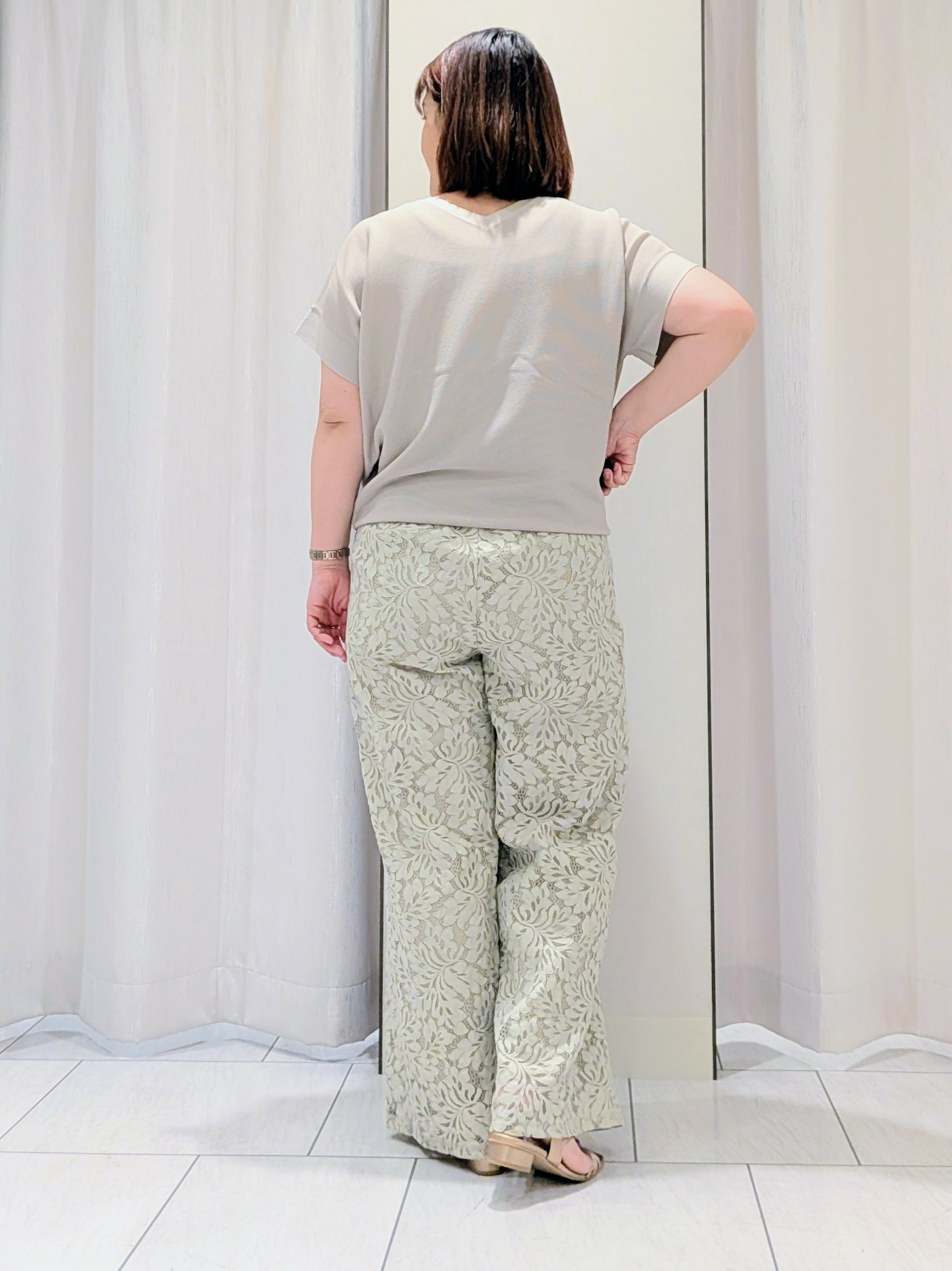 Onumaさんの「UNTITLED｜◆【洗える】シアーブルゾン」を使ったコーディネート