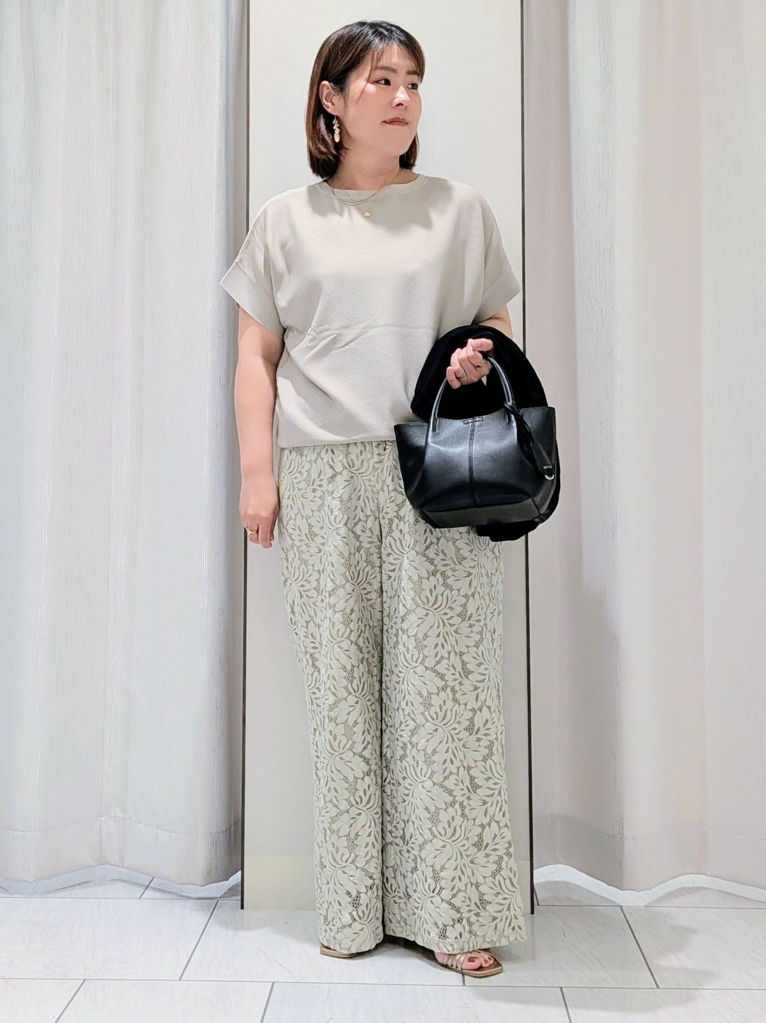 Onumaさんの「UNTITLED｜◆【洗える】シアーブルゾン」を使ったコーディネート