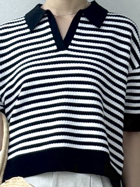 saitoさんの「DRESSTERIOR｜◆ウォッシャブルスキッパークロップドニット」を使ったコーディネート
