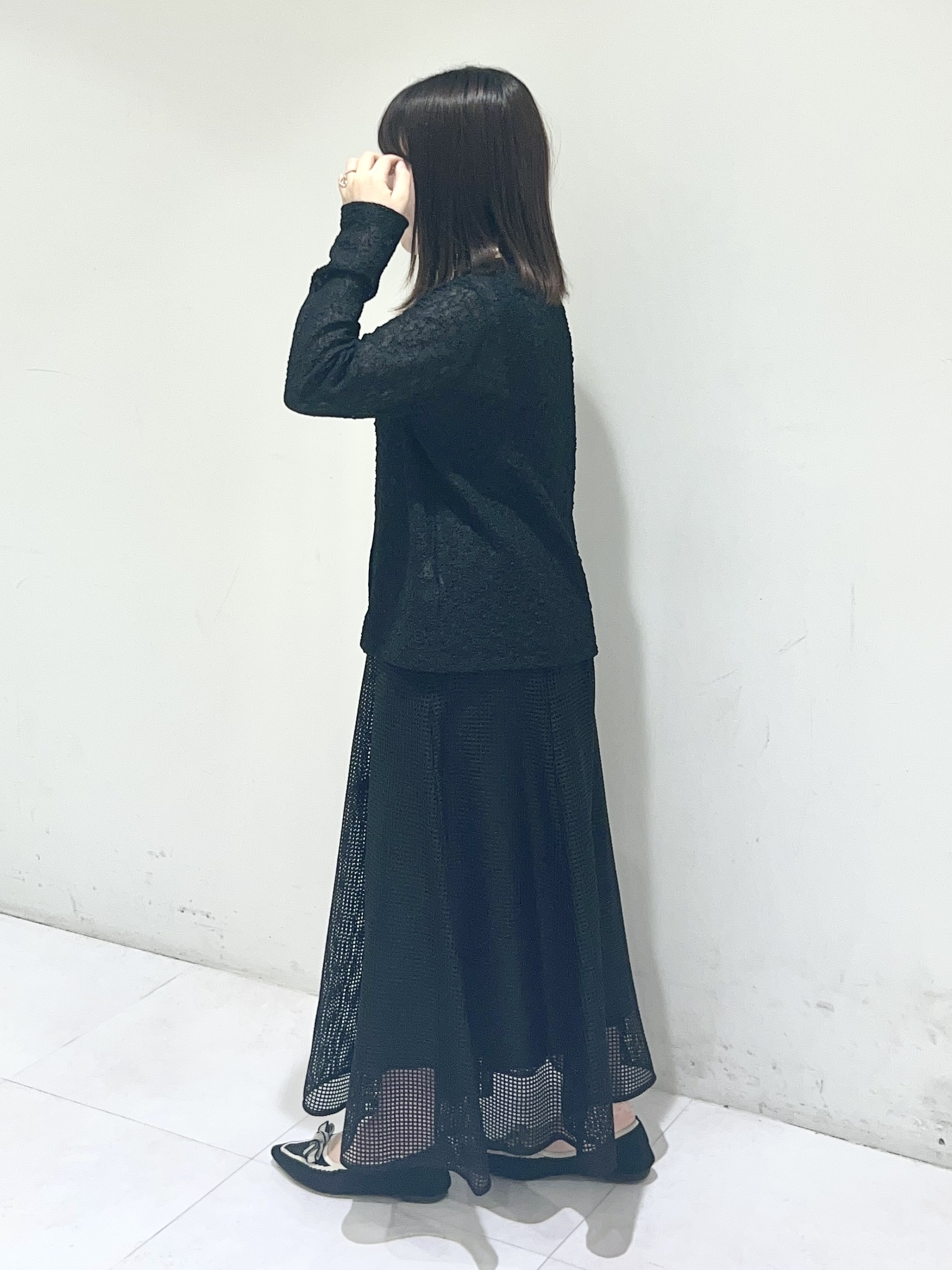 Mitsukiさんの「UNTITLED｜◆【シアー】ストレッチレースカーディガン」を使ったコーディネート