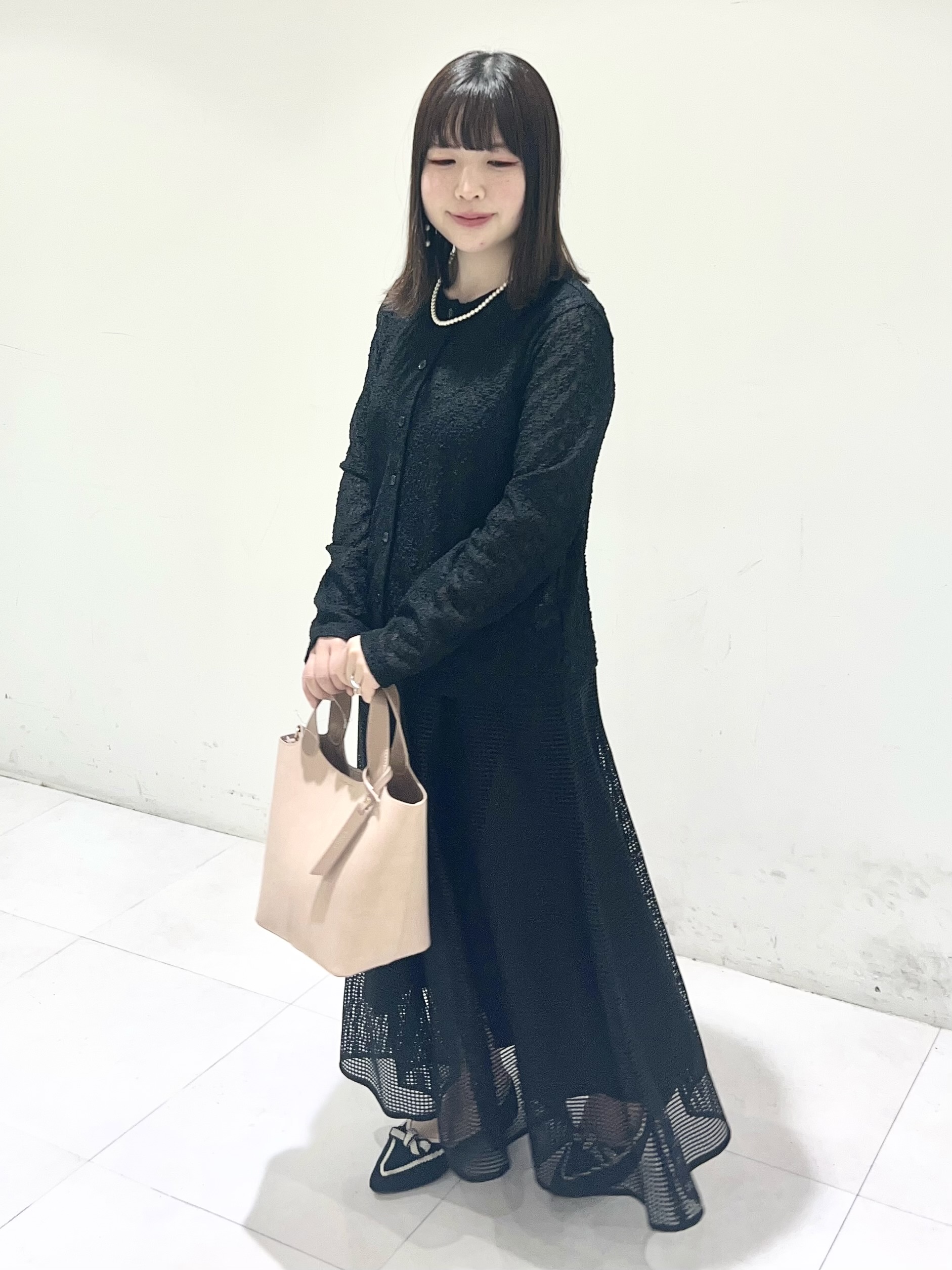 Mitsukiさんの「UNTITLED｜◆【シアー】ストレッチレースカーディガン」を使ったコーディネート
