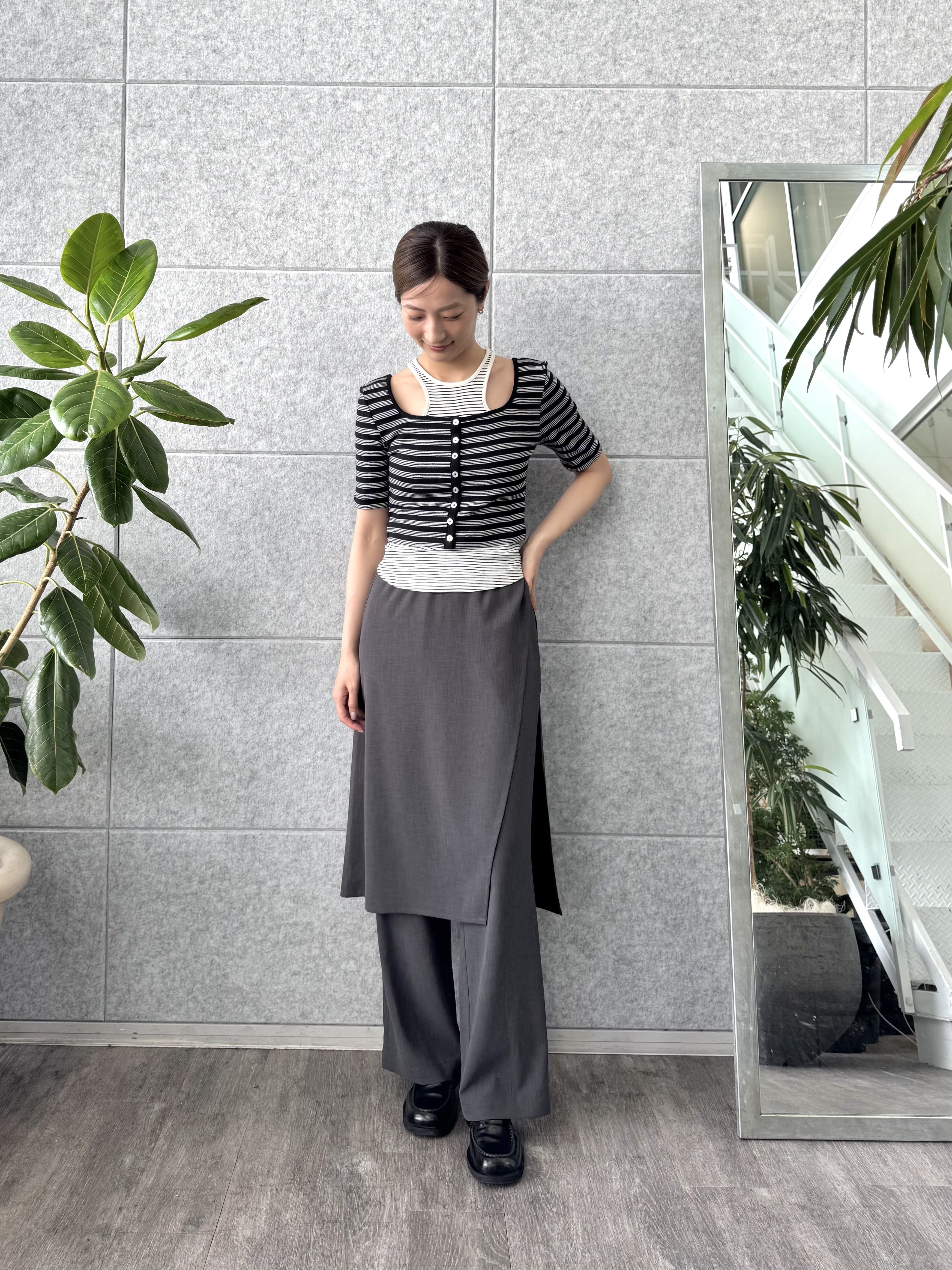 uchi__yamaさんの「CODE A｜PROTAGONISTA｜layered trousers」を使ったコーディネート