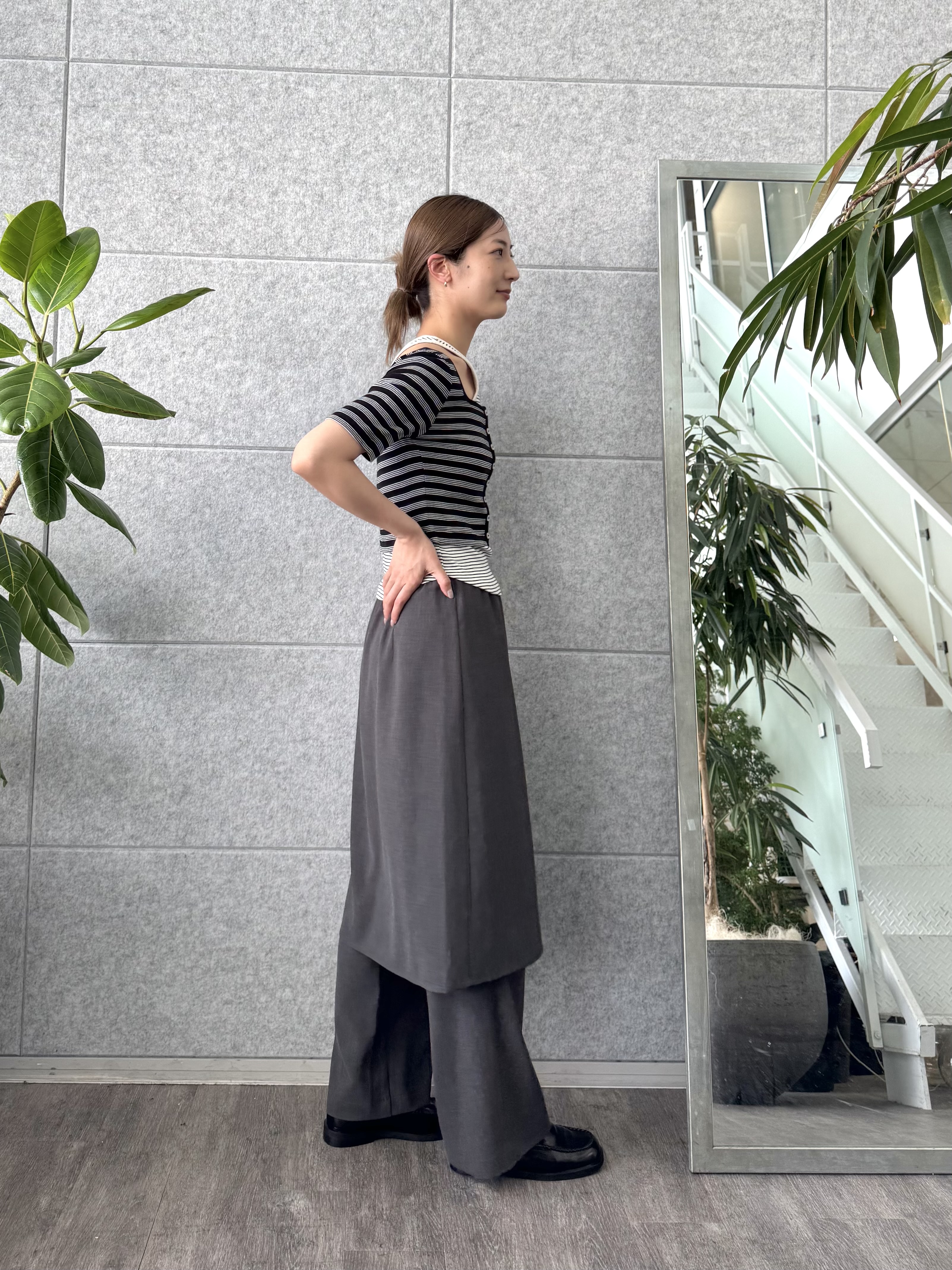 uchi__yamaさんの「CODE A｜PROTAGONISTA｜layered trousers」を使ったコーディネート