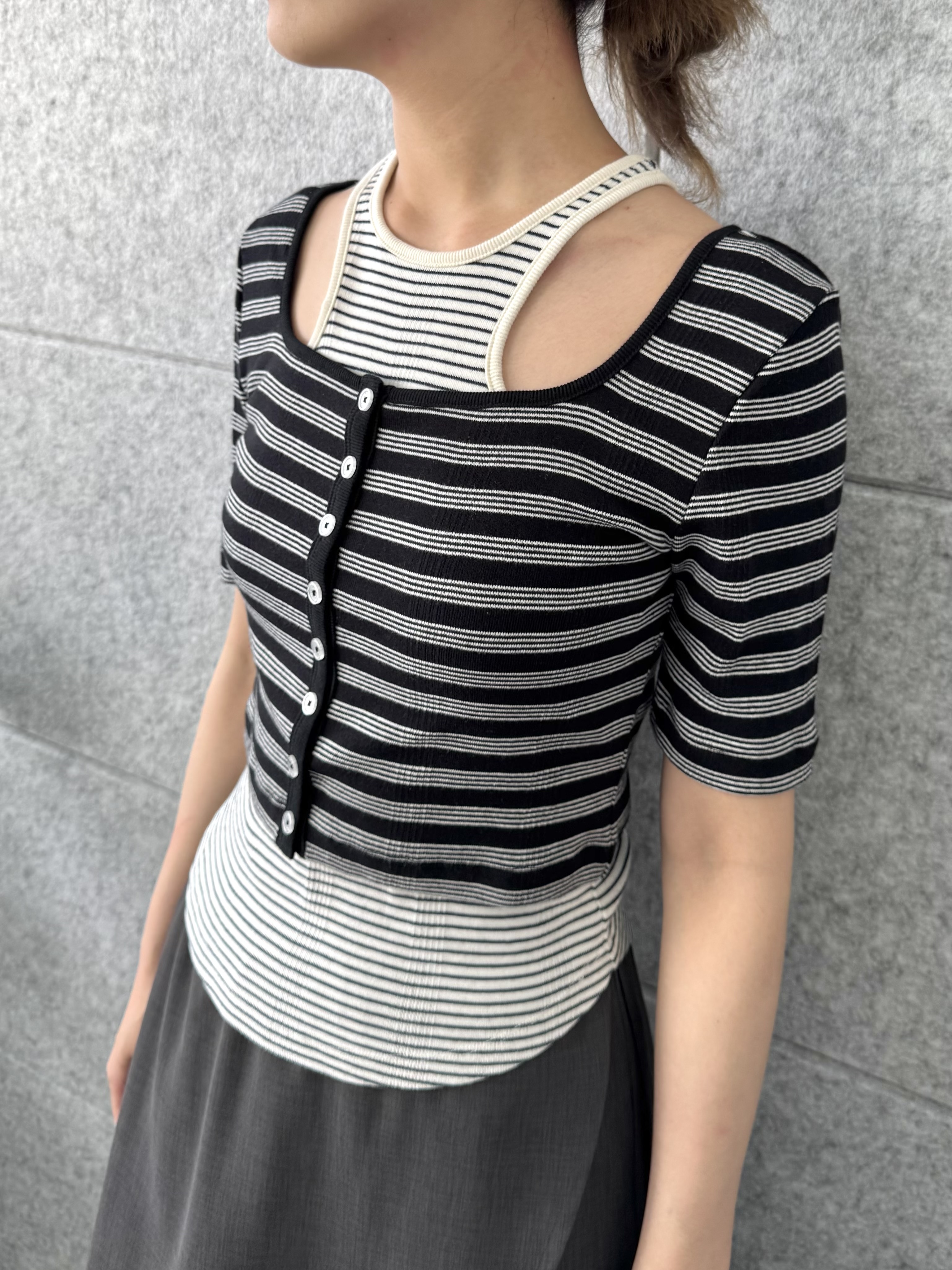 uchi__yamaさんの「CODE A｜PROTAGONISTA｜layered trousers」を使ったコーディネート